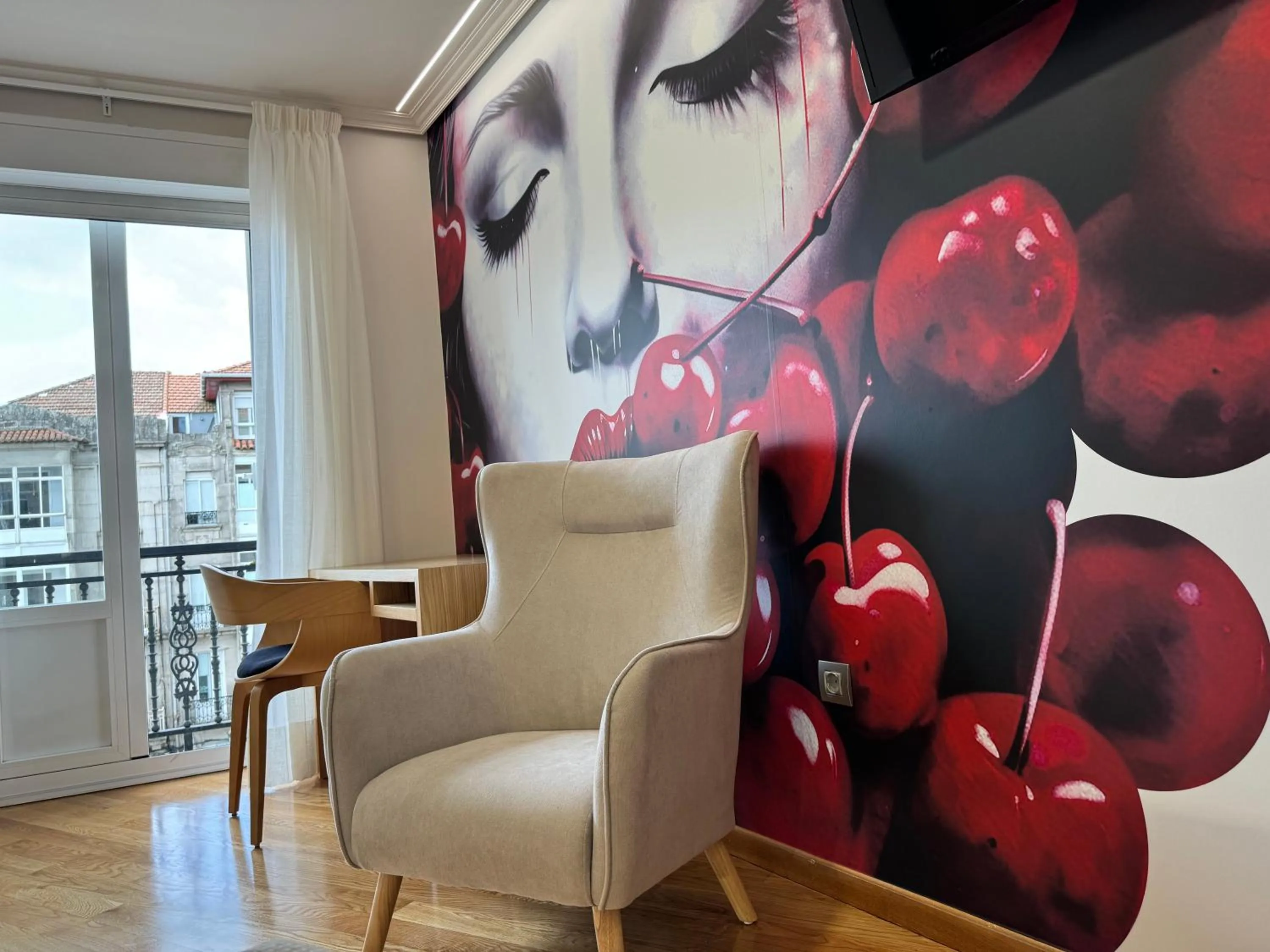 Decorative detail in Hotel Lino