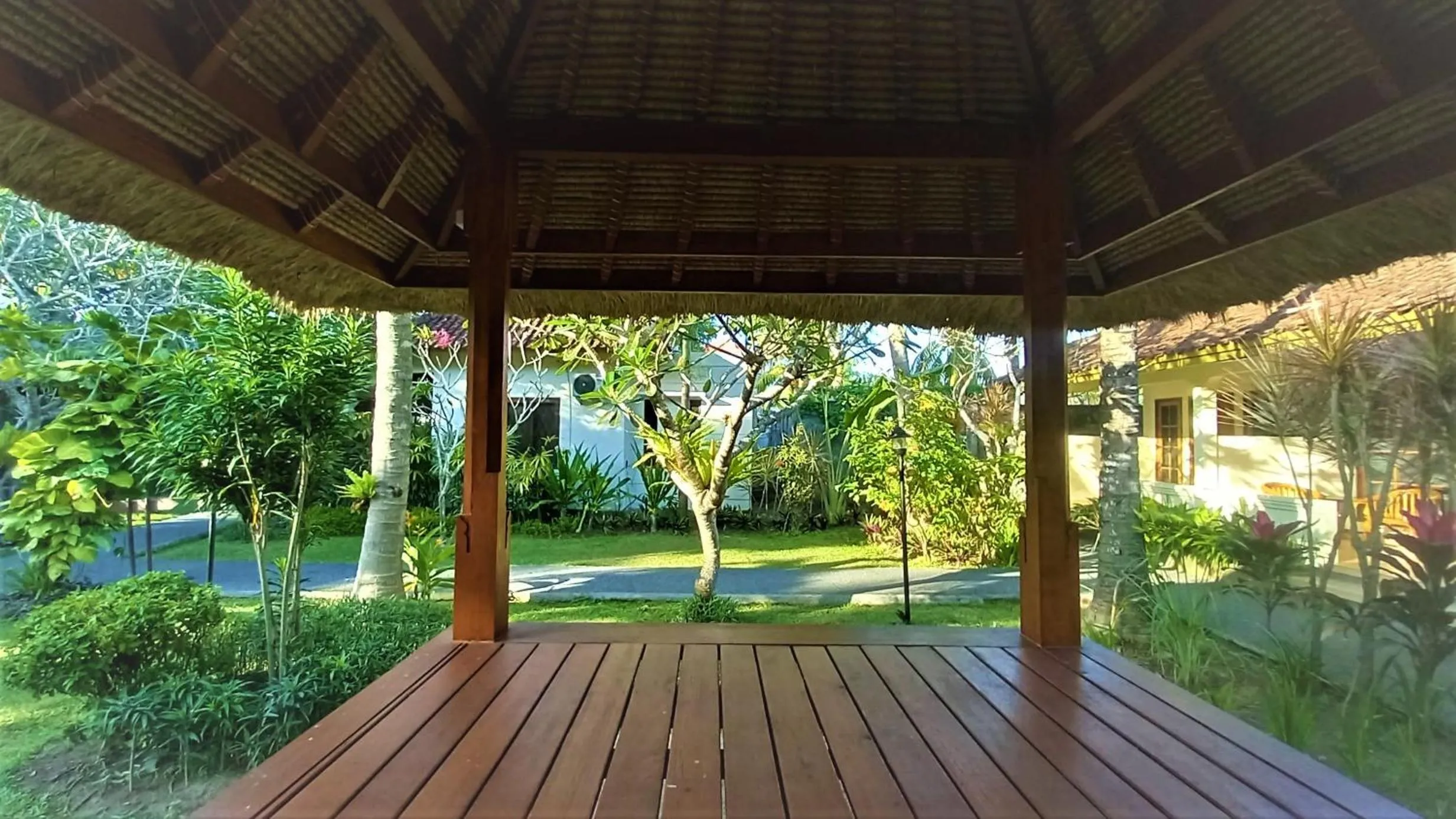 Garden in Segara Anak Hotel