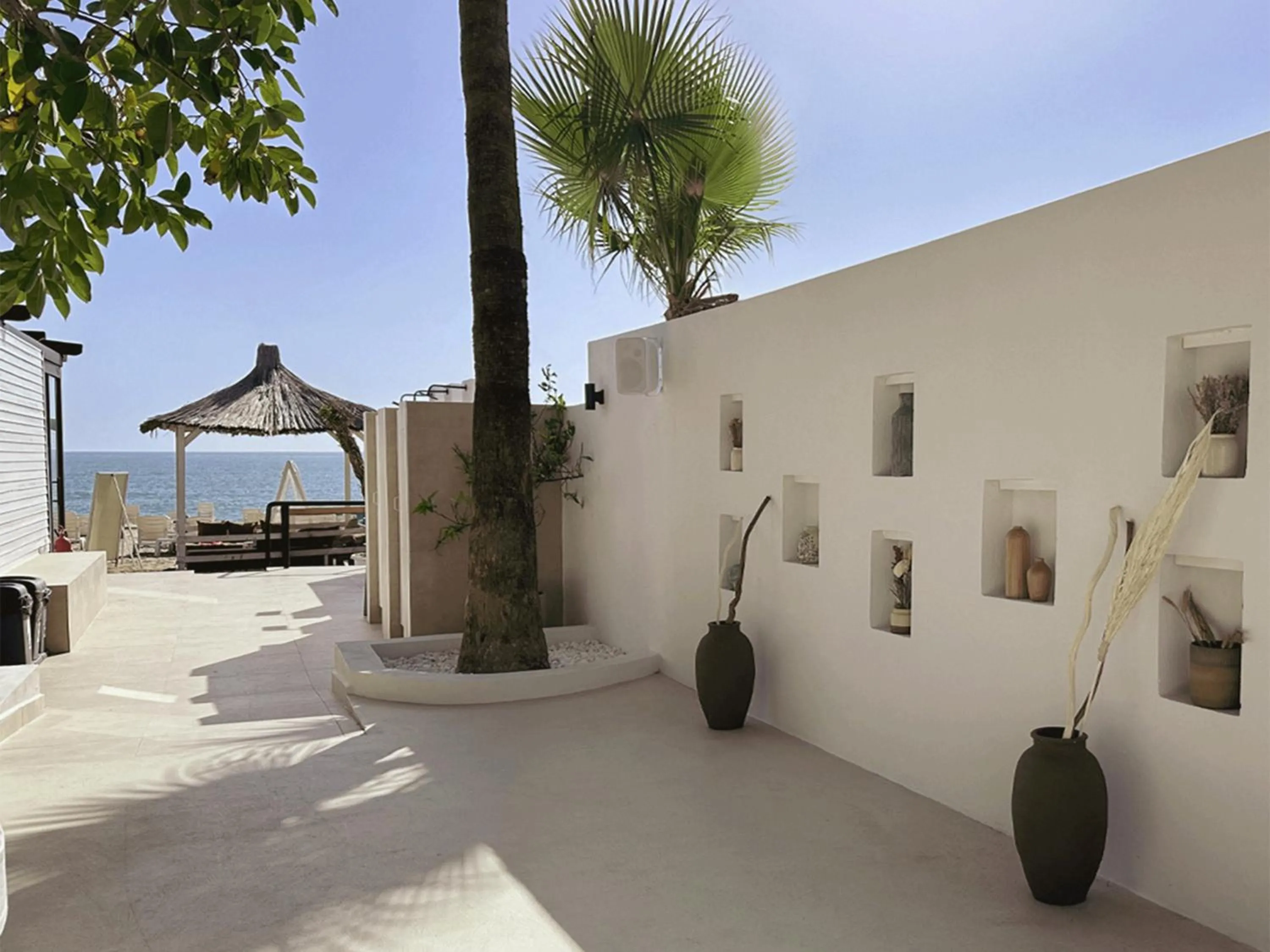 Garden view in Savk Hotel