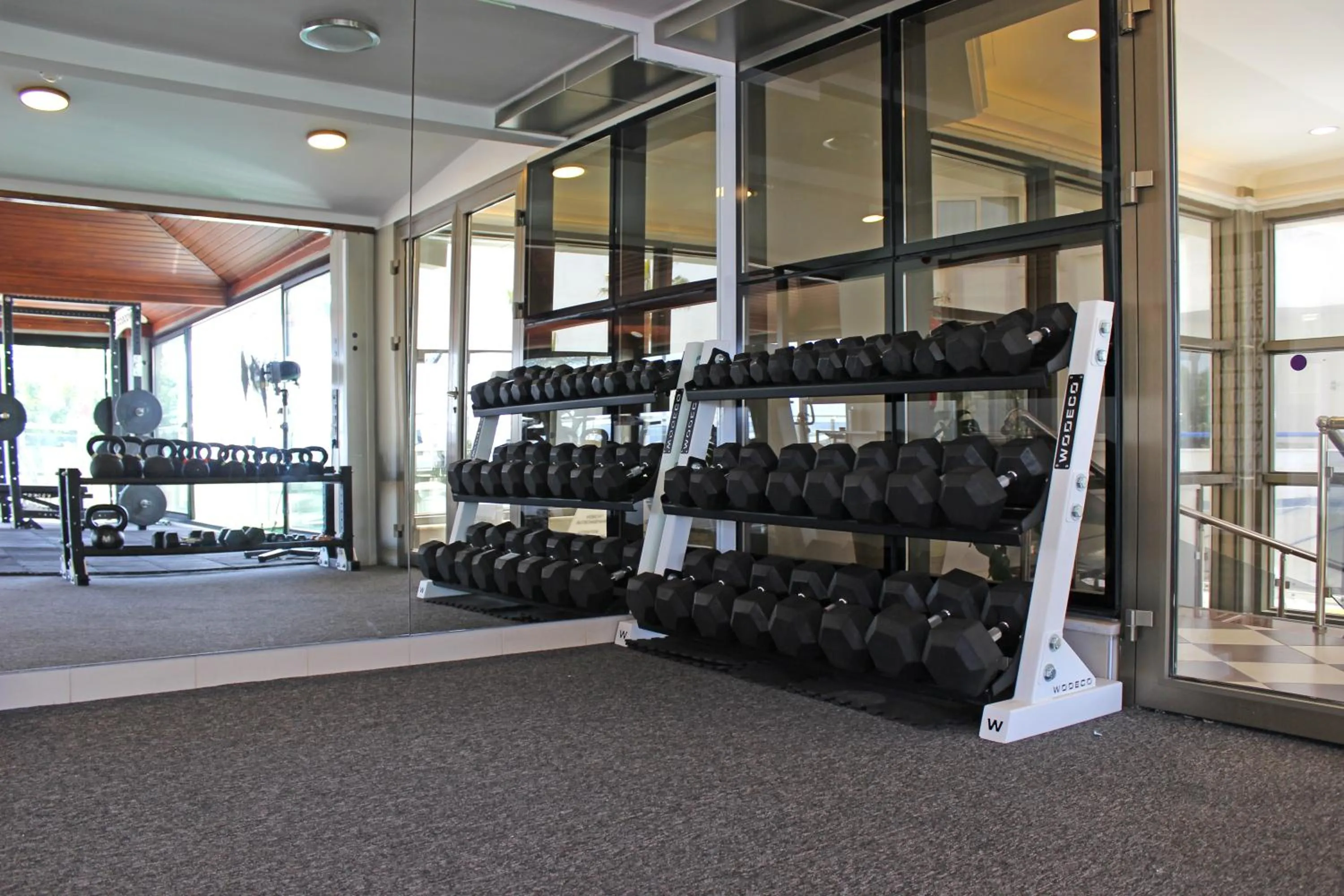 Fitness centre/facilities in Savk Hotel