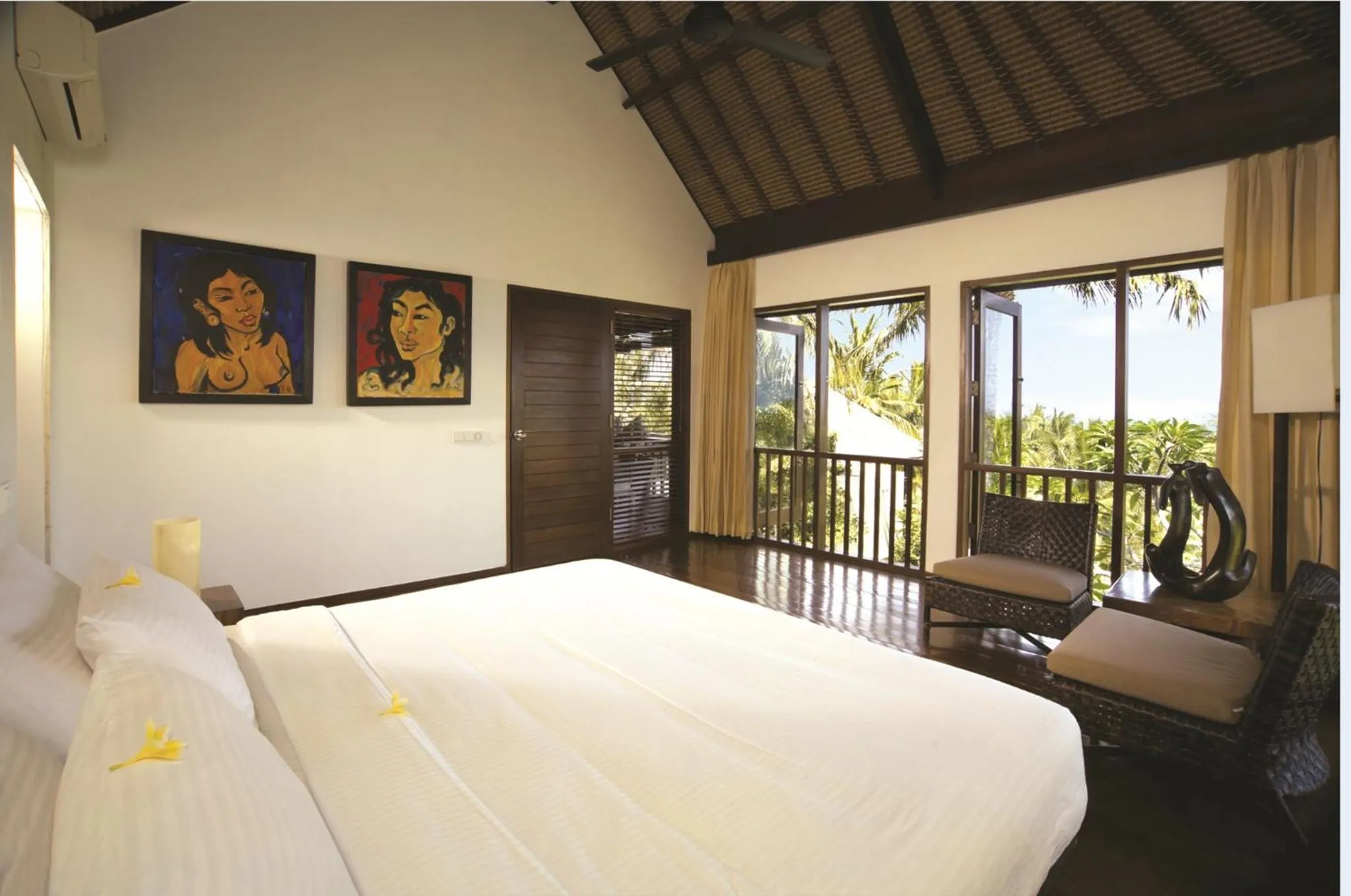 Bedroom, Bed in Qunci Villas Resort