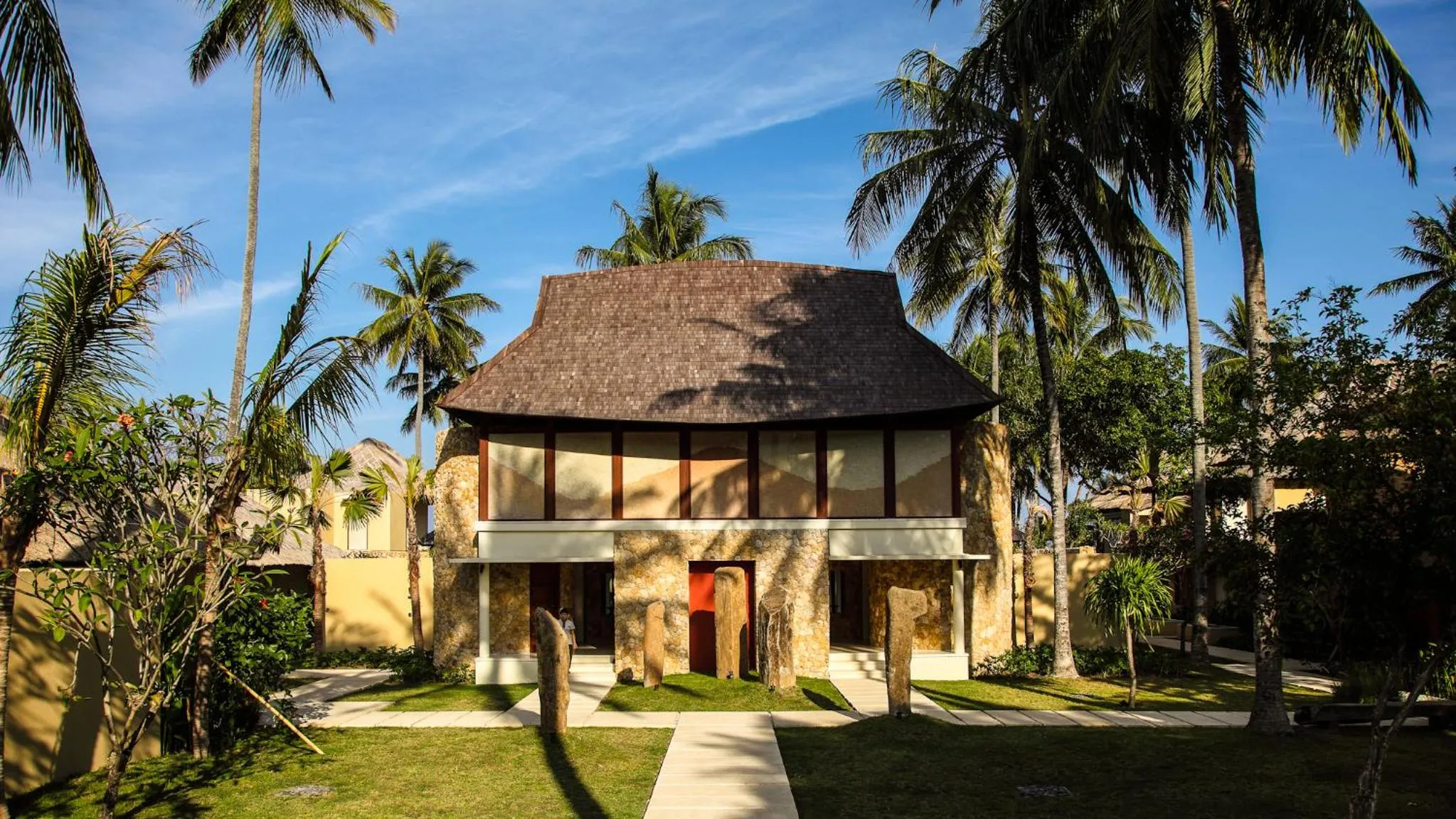 Spring in Qunci Villas Resort