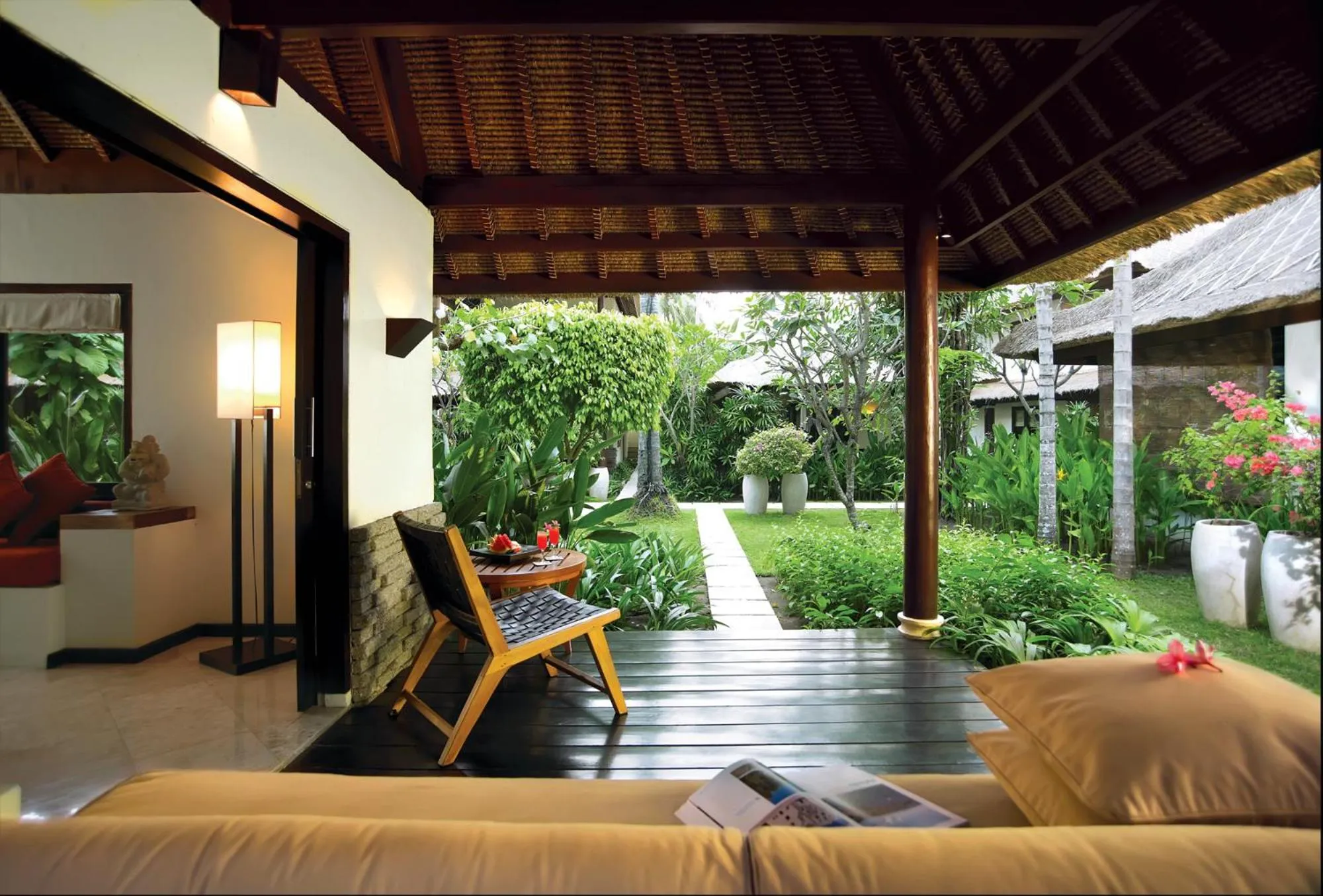 Balcony/Terrace in Qunci Villas Resort