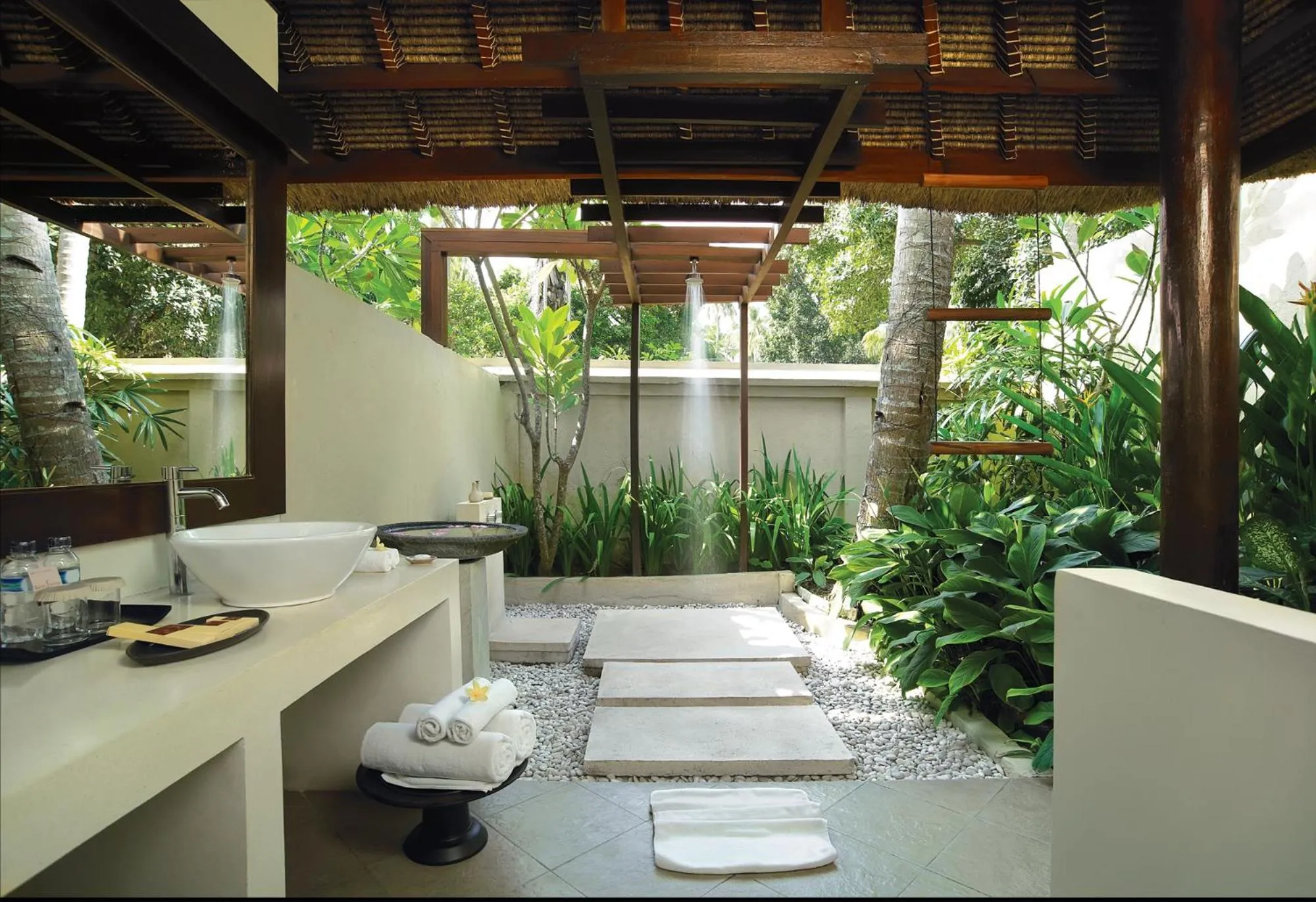 Bathroom in Qunci Villas Resort