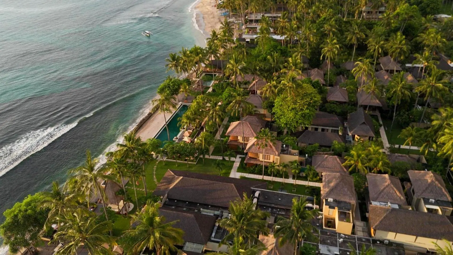 Bird's eye view in Qunci Villas Resort