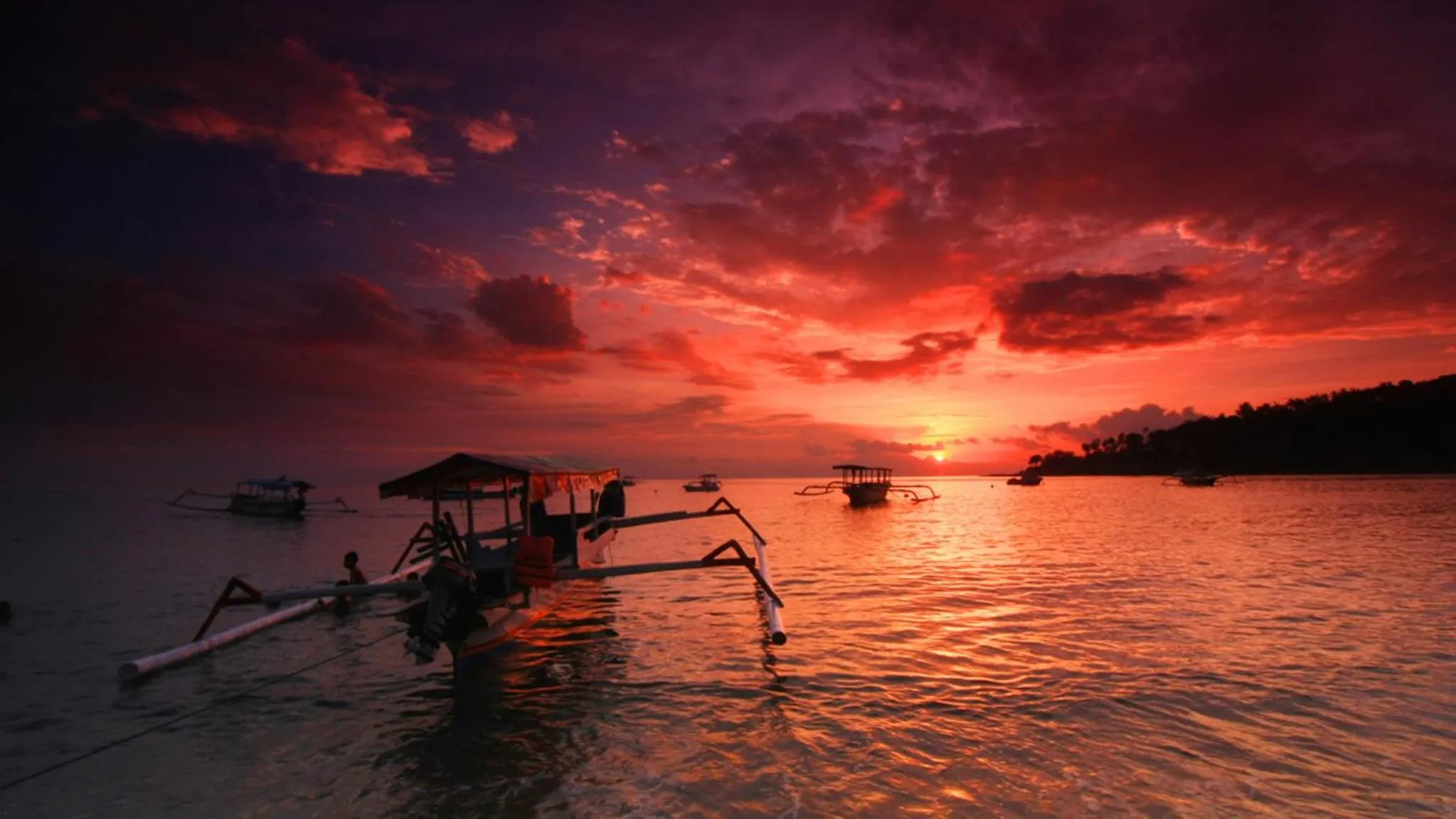 Natural landscape in Qunci Villas Resort