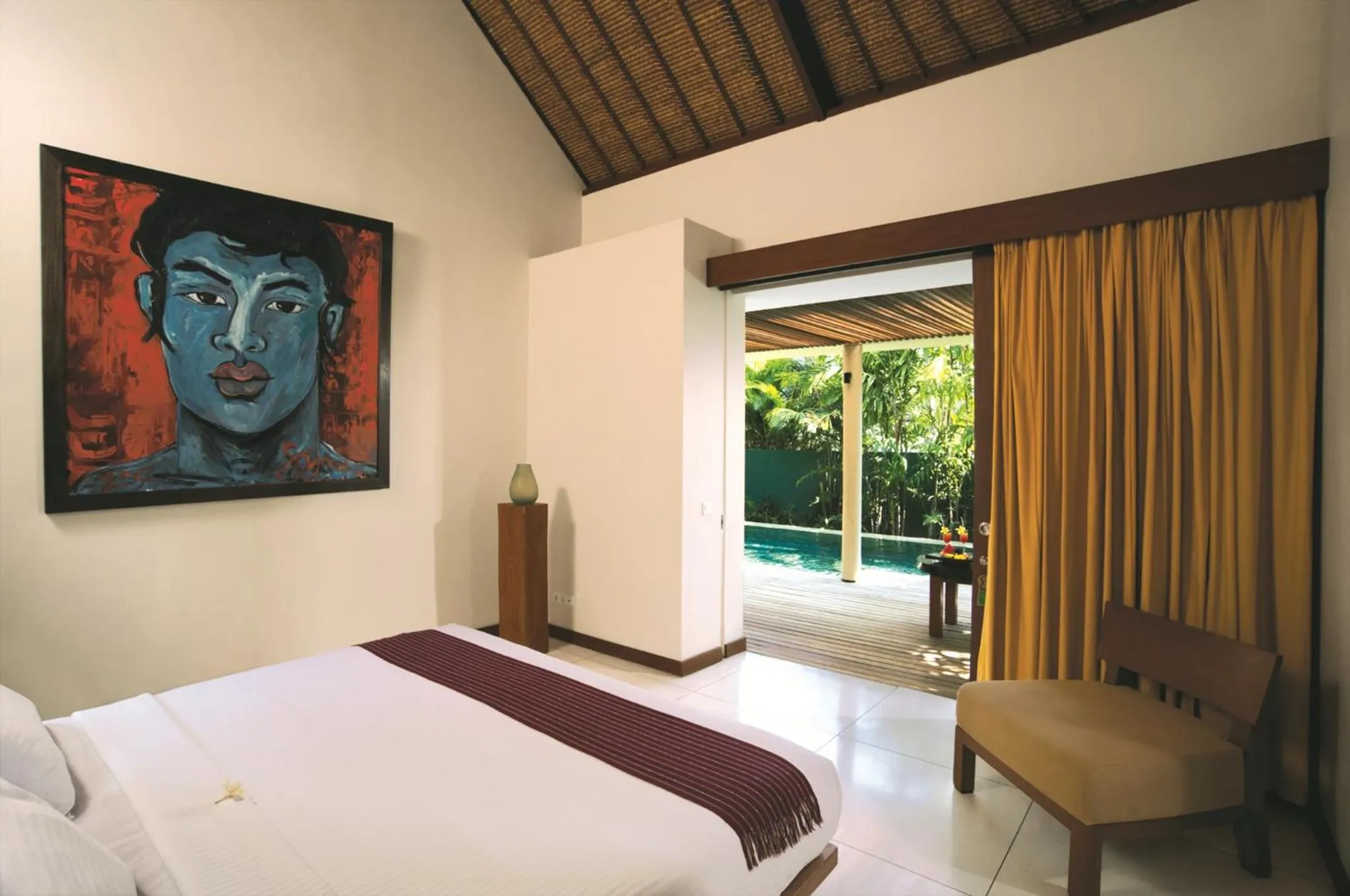 Bedroom, Bed in Qunci Villas Resort