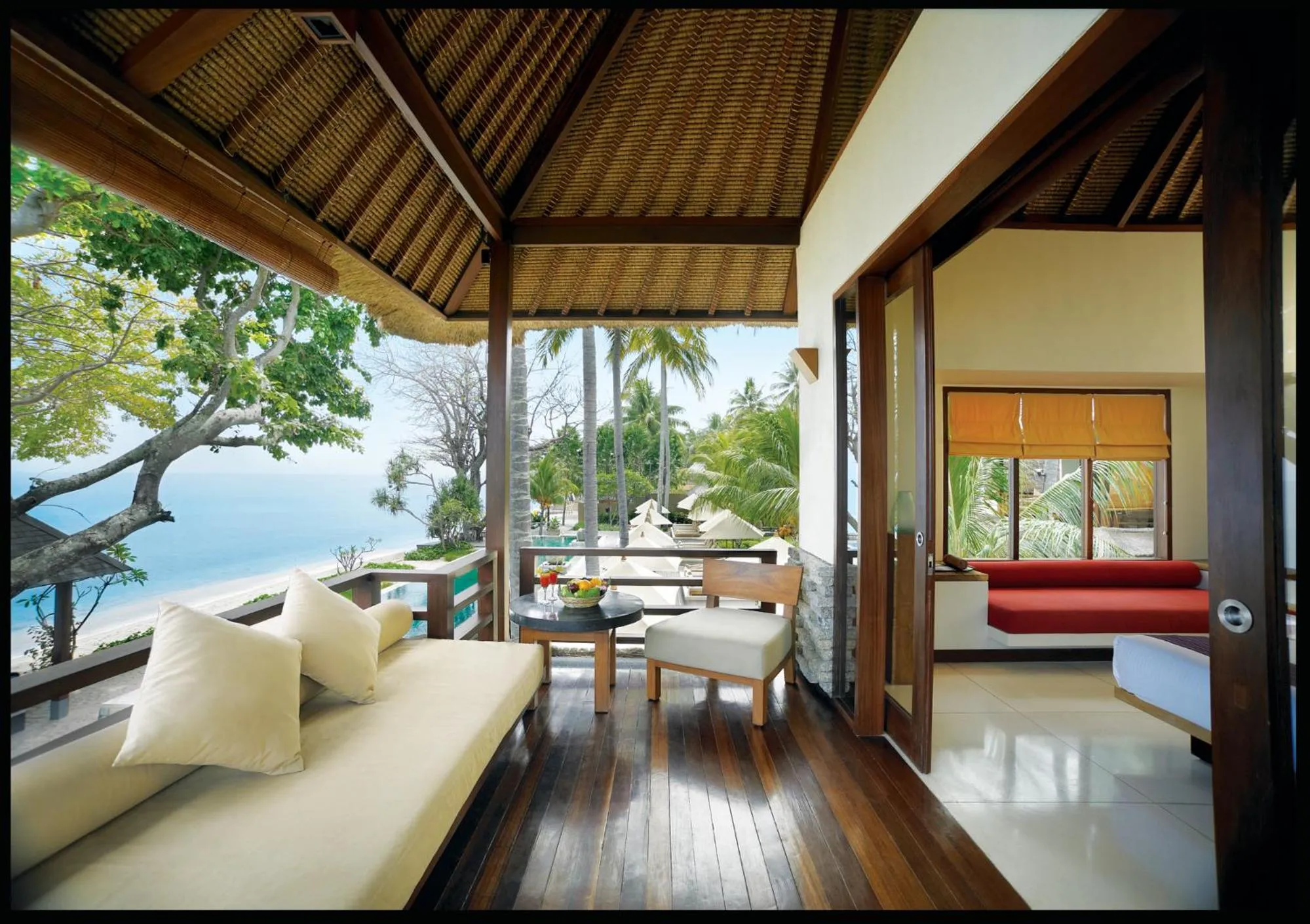 Balcony/Terrace in Qunci Villas Resort