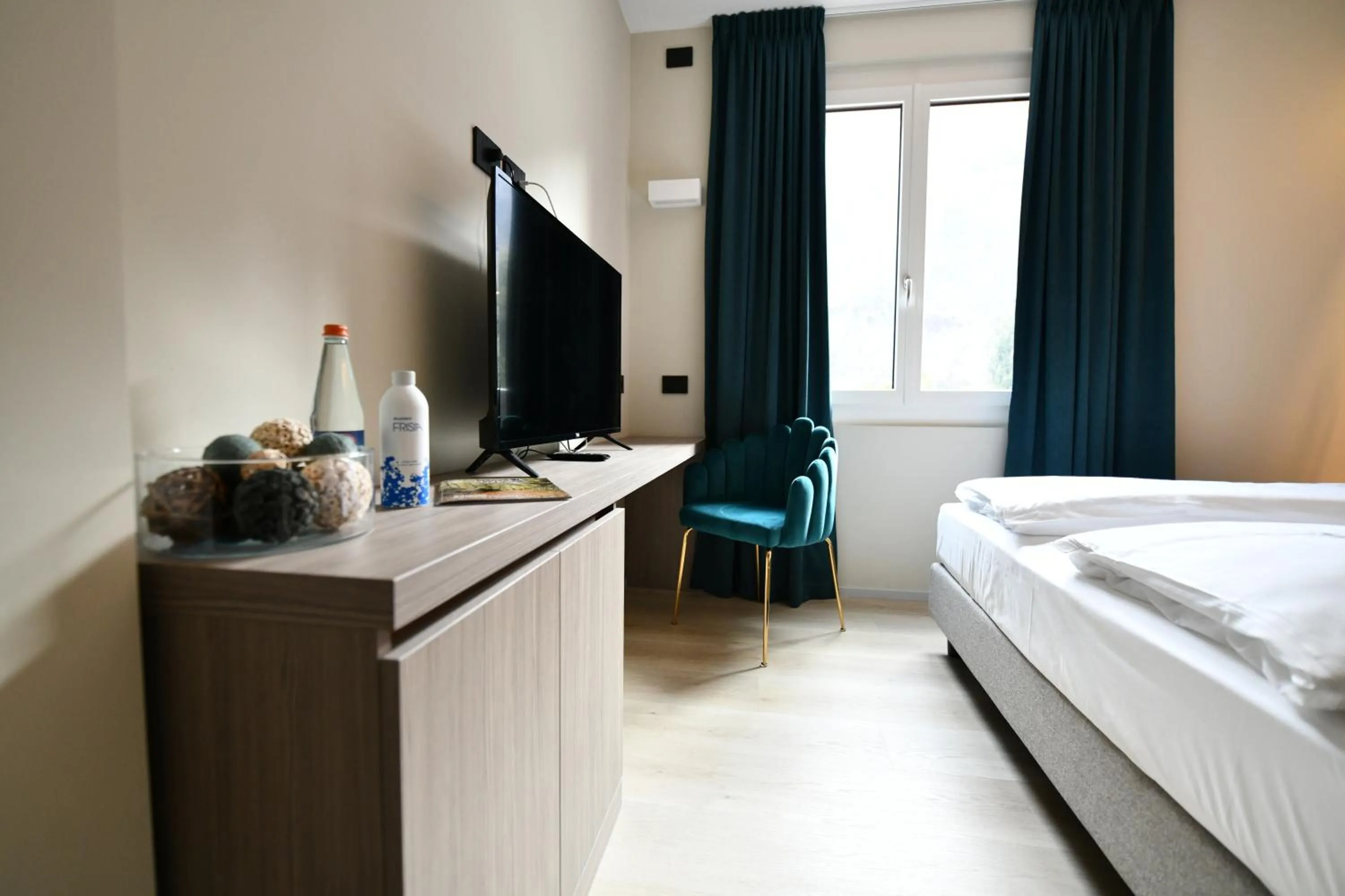 Bedroom, Bed in Hotel Piuro