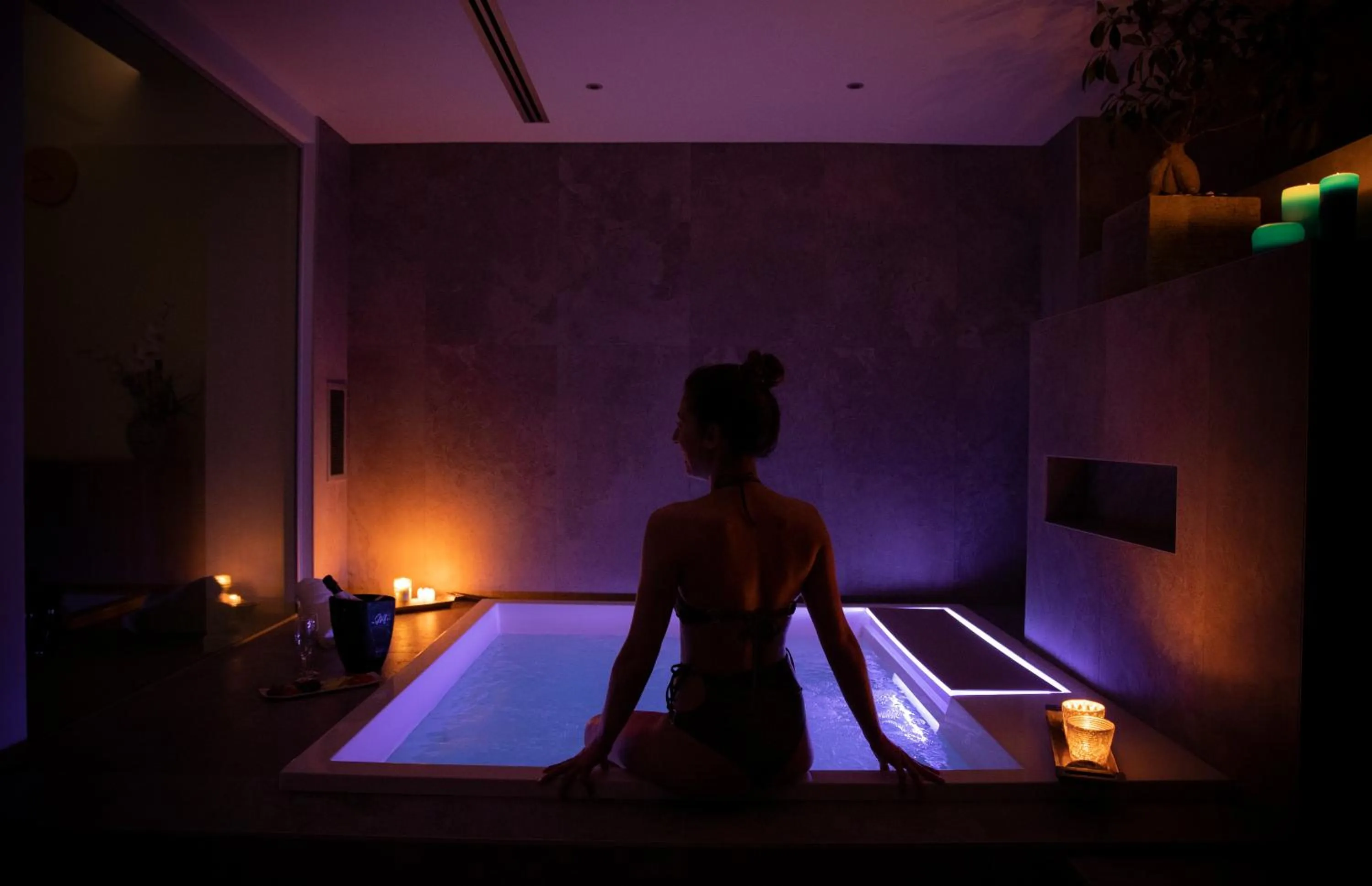 Spa and wellness centre/facilities in Hotel Piuro