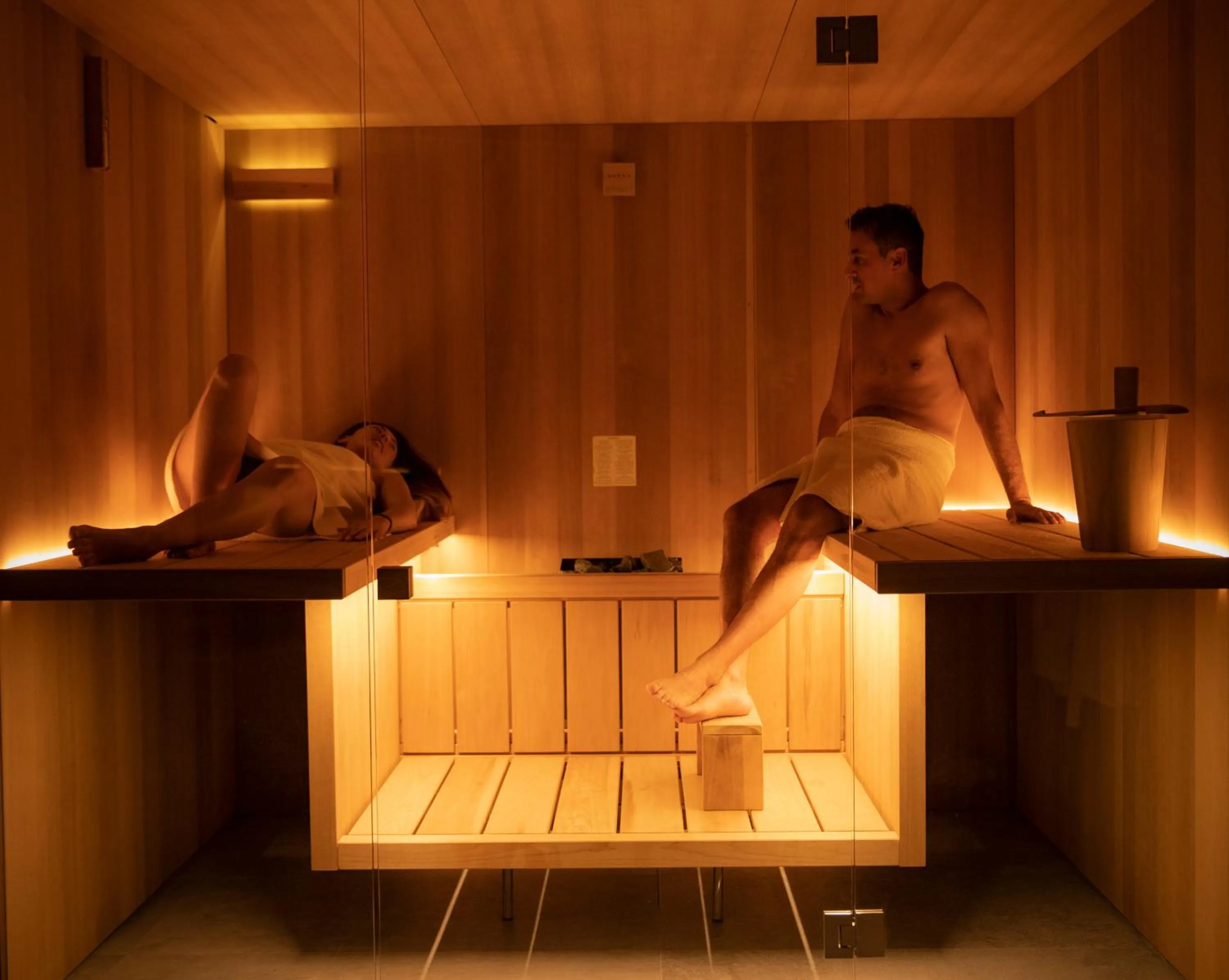 Sauna in Hotel Piuro