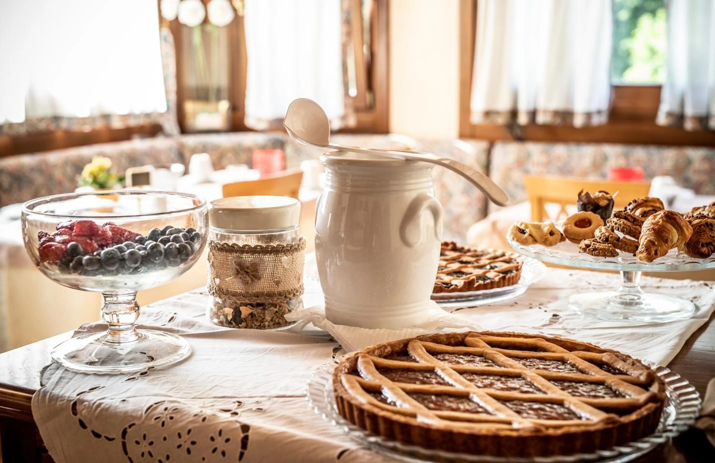 Food and drinks in Hotel Piuro