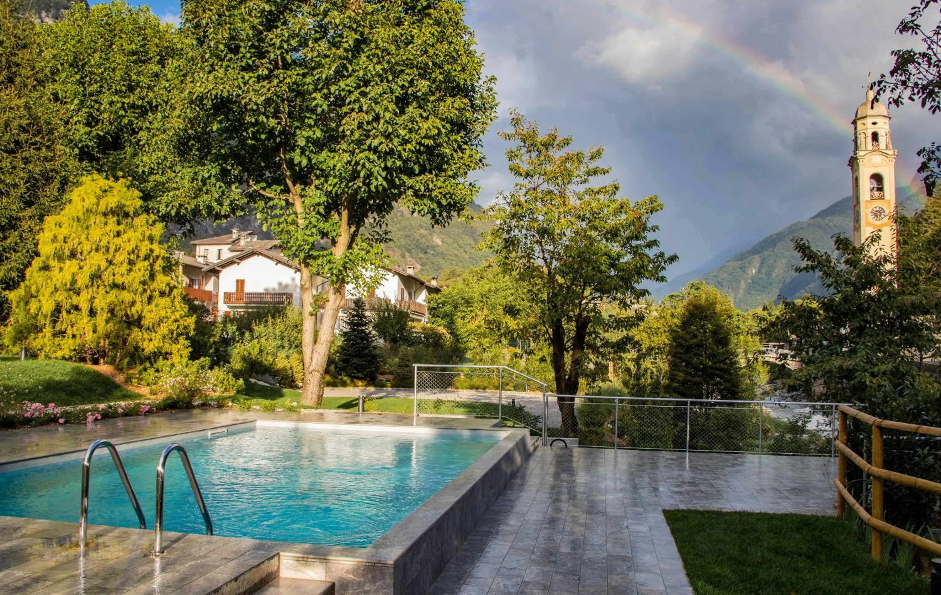 Garden in Hotel Piuro