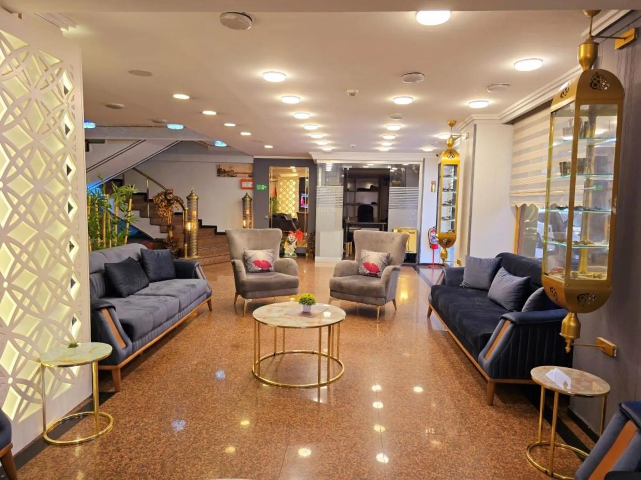 Lobby or reception in Yilmazel Hotel