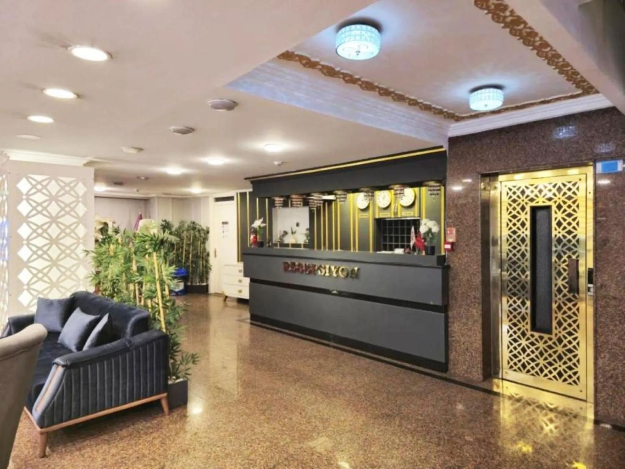 Lobby or reception in Yilmazel Hotel
