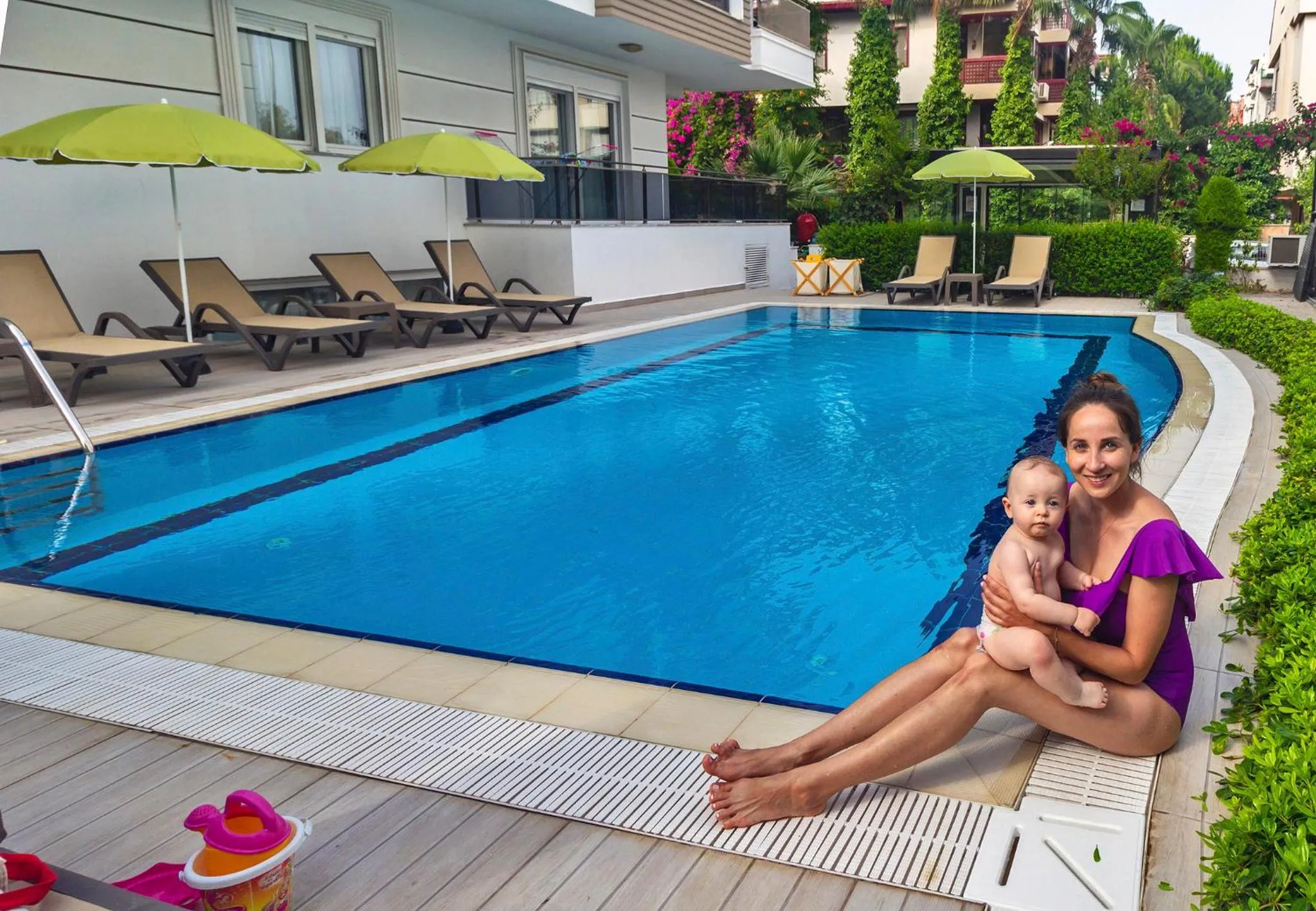 Garden in Aspendos Seaside