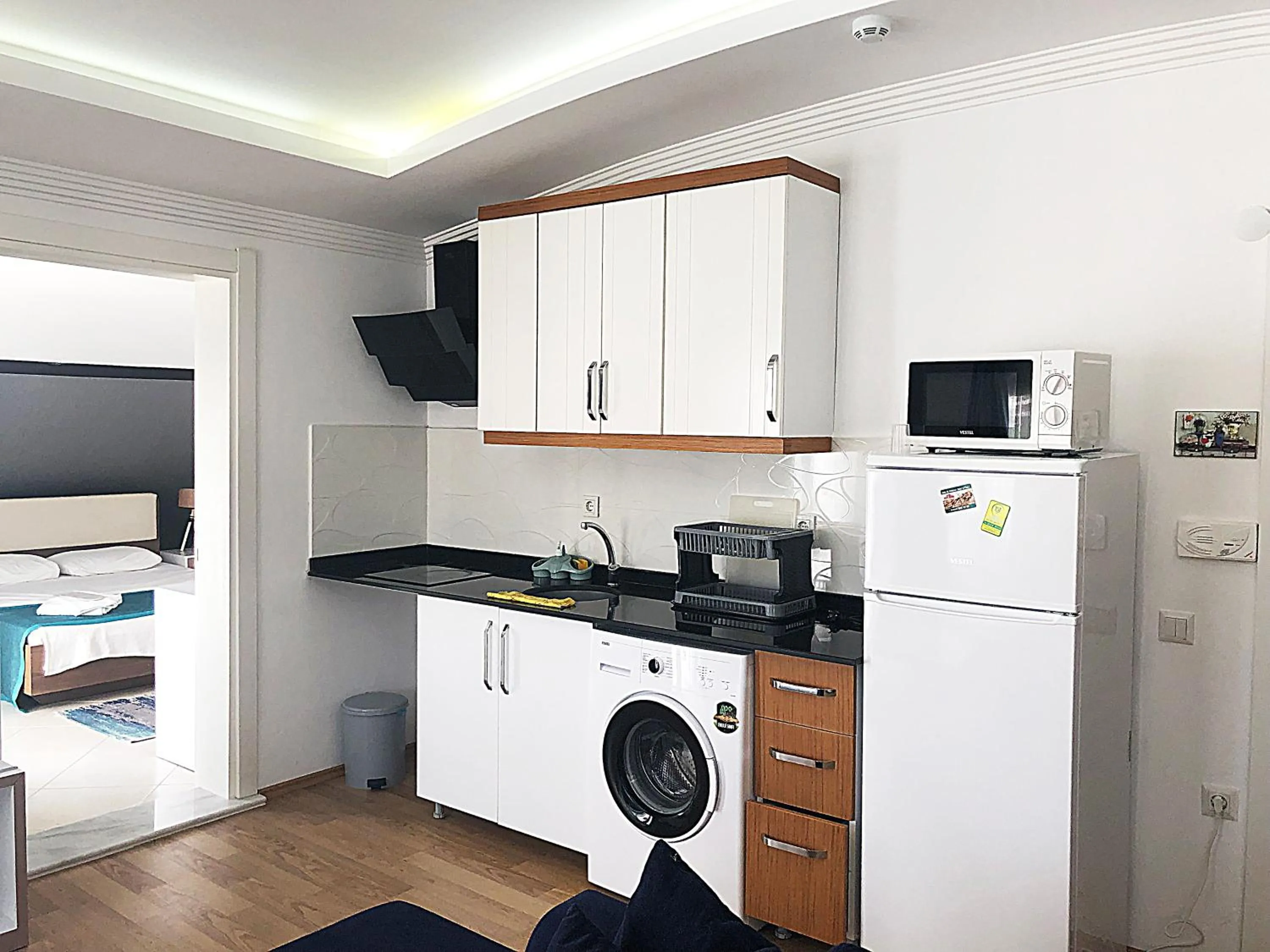 Kitchen or kitchenette in Aspendos Seaside