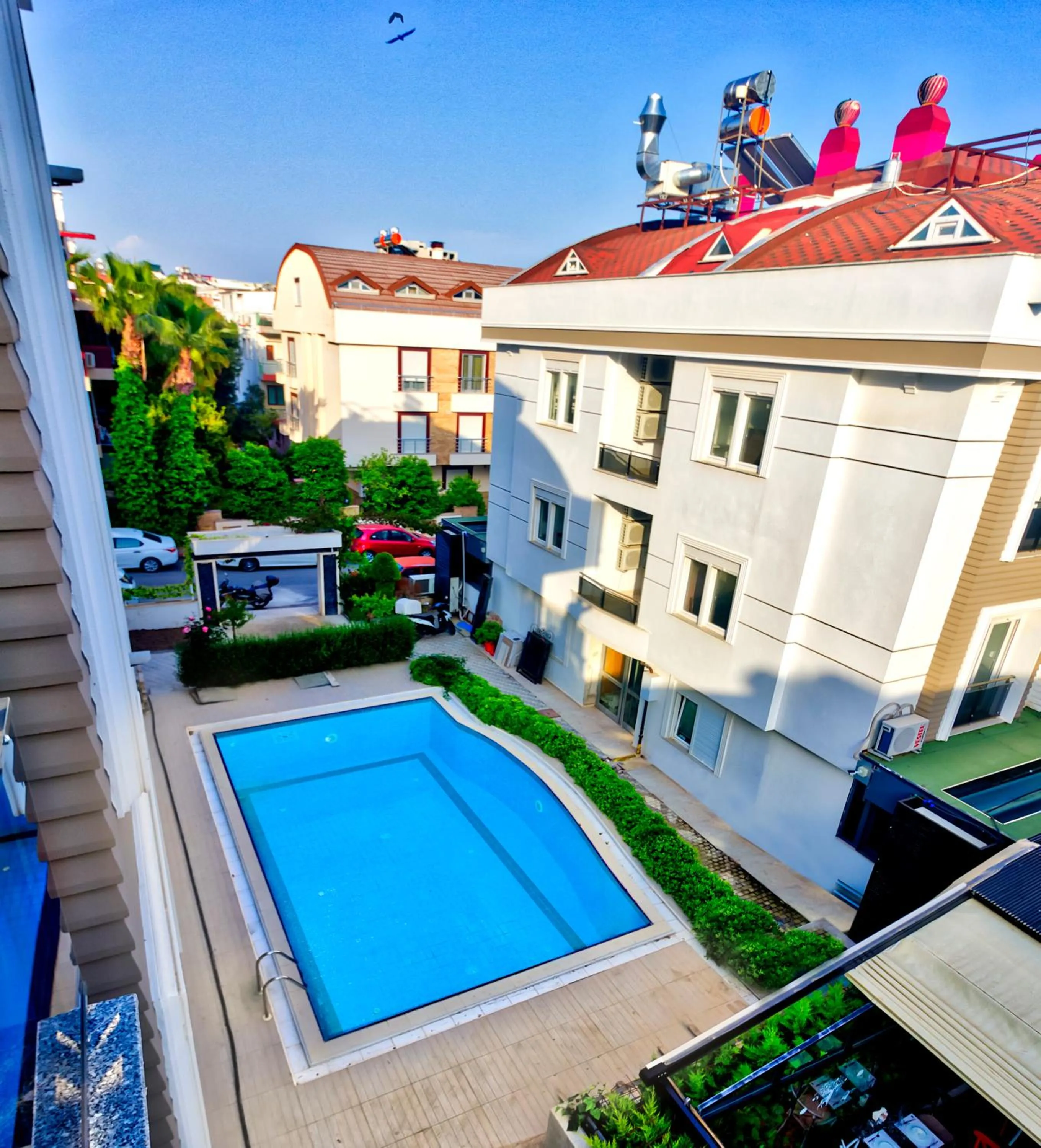 Garden view in Aspendos Seaside