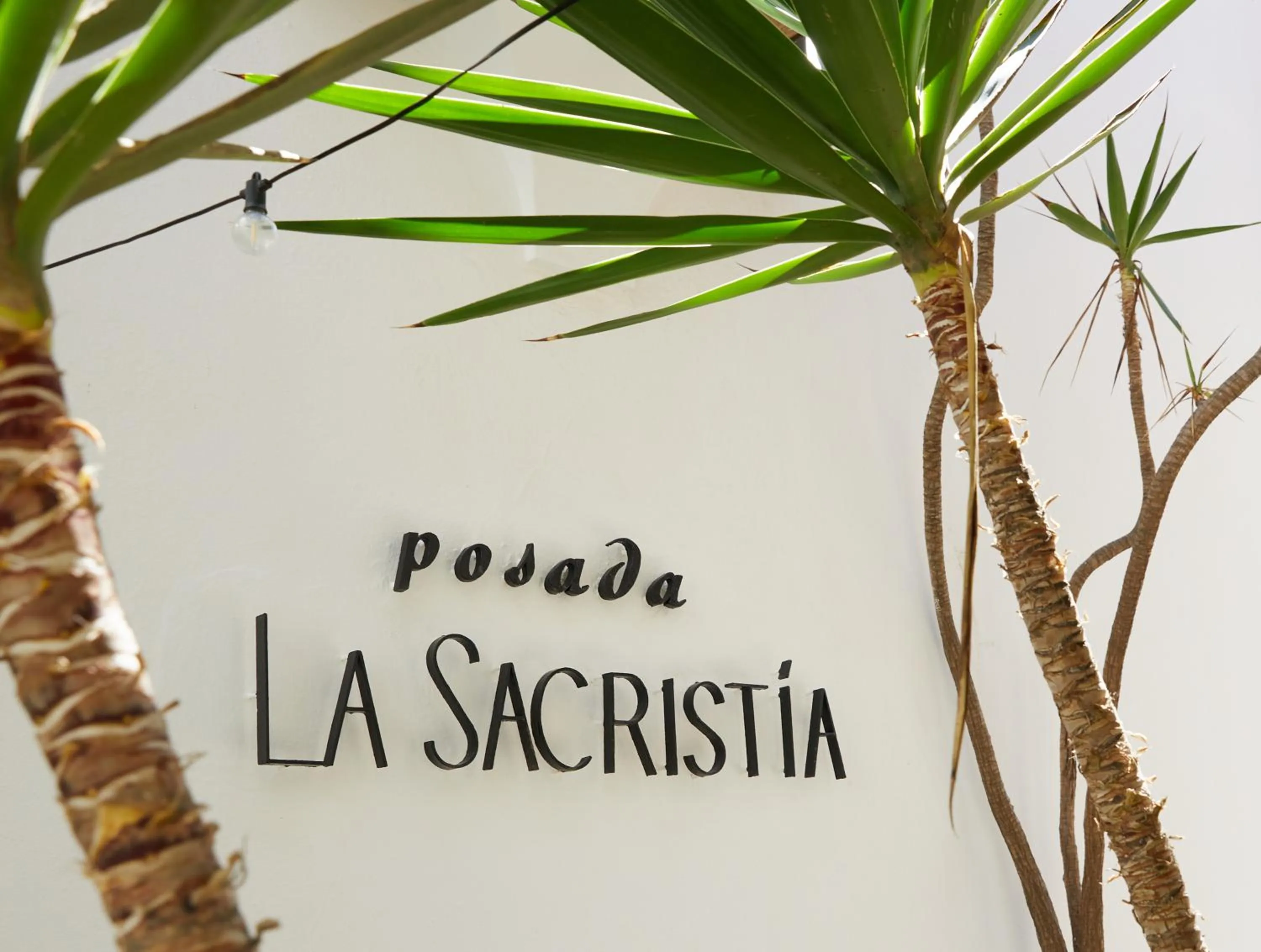 Property logo or sign in La Sacristía