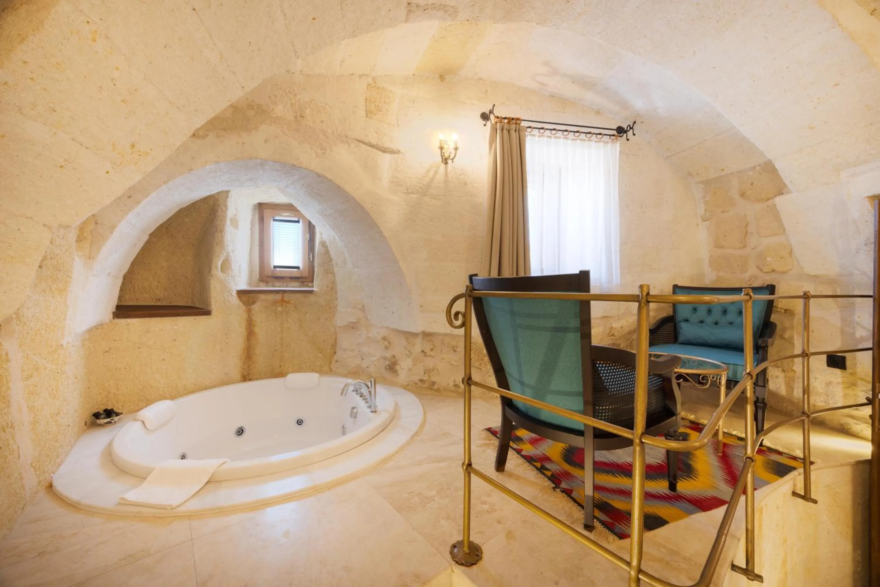 Bathroom in Tafoni Houses Cave Hotel