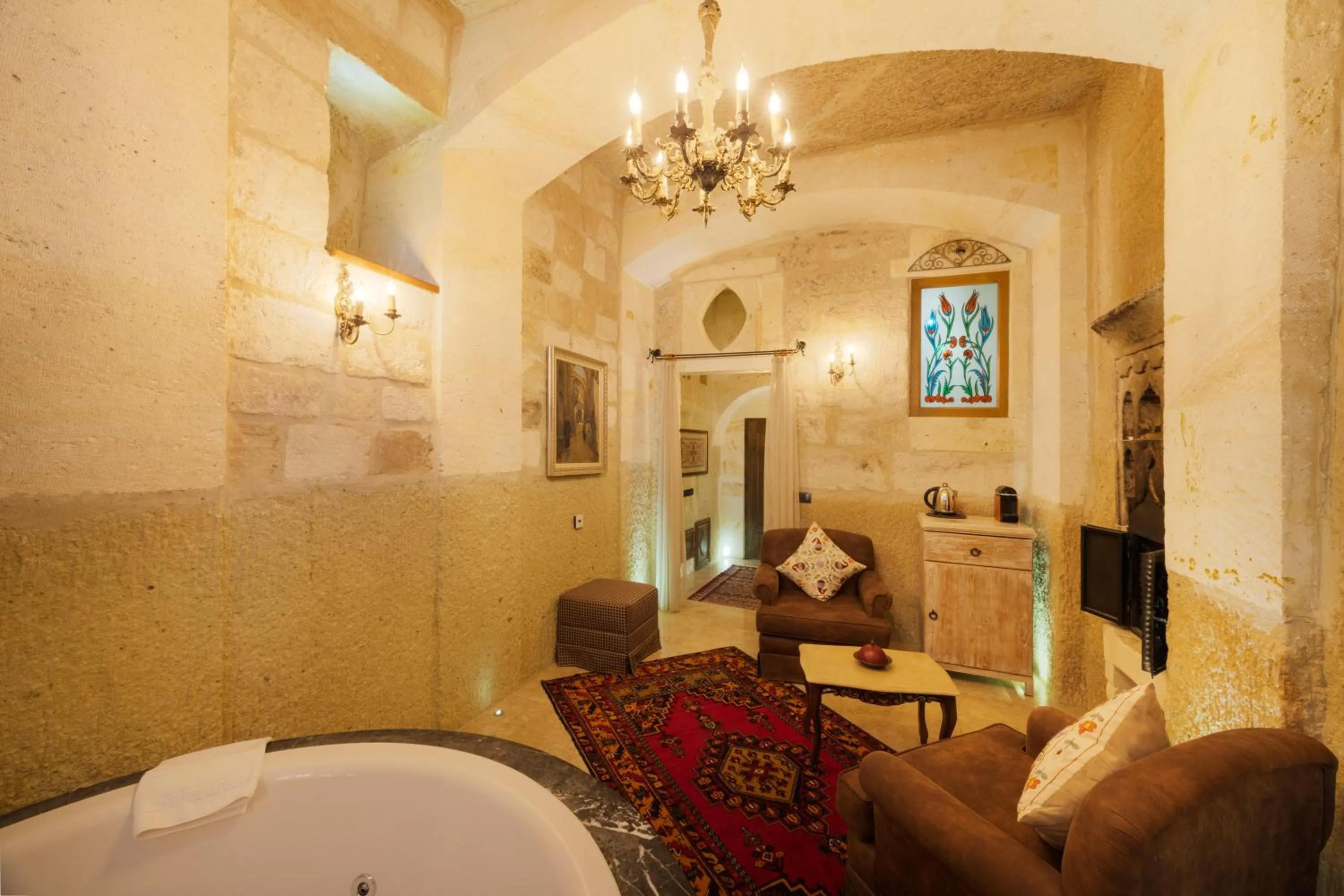 Spa and wellness centre/facilities in Tafoni Houses Cave Hotel