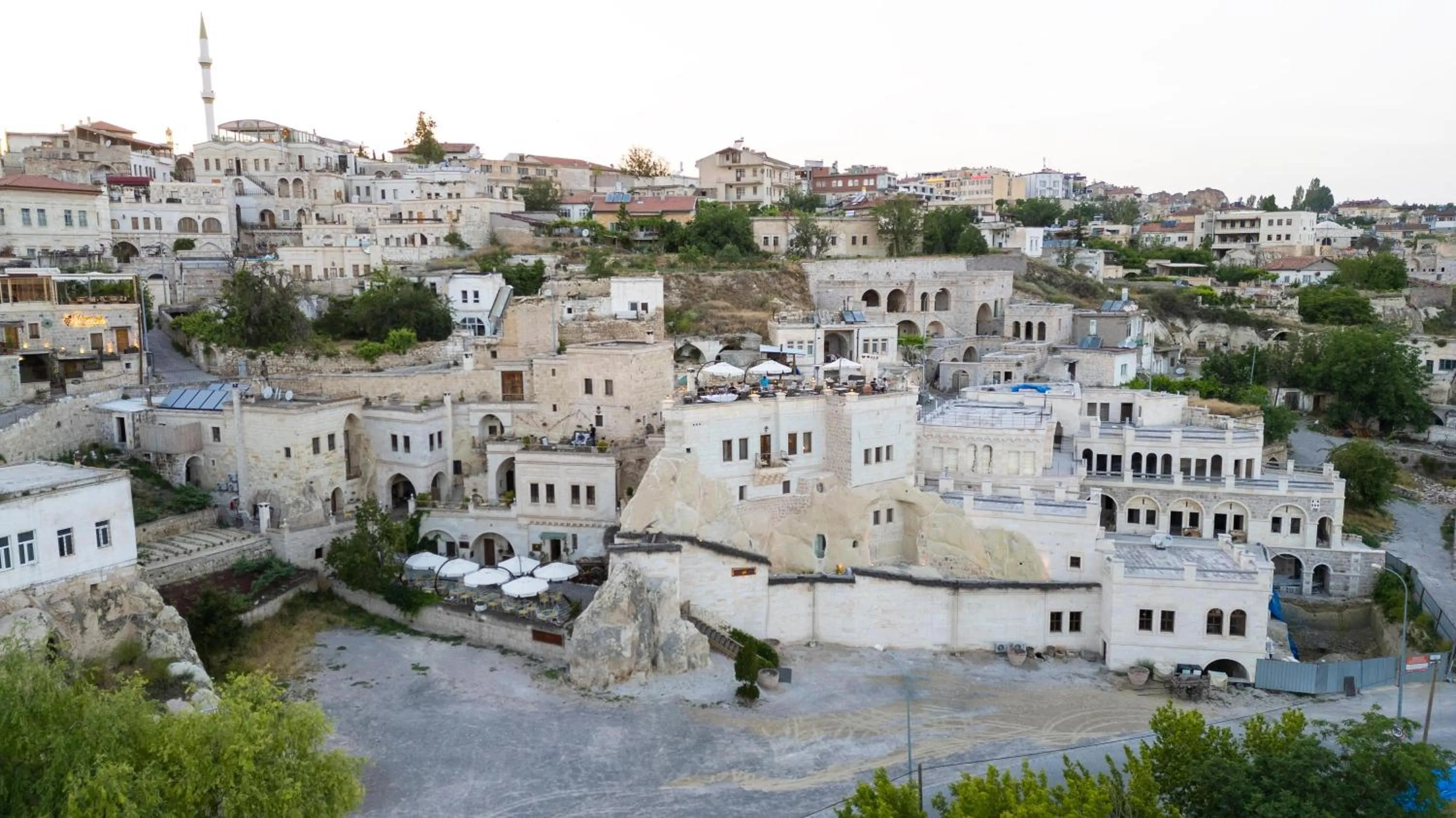 Bird's eye view in Tafoni Houses Cave Hotel