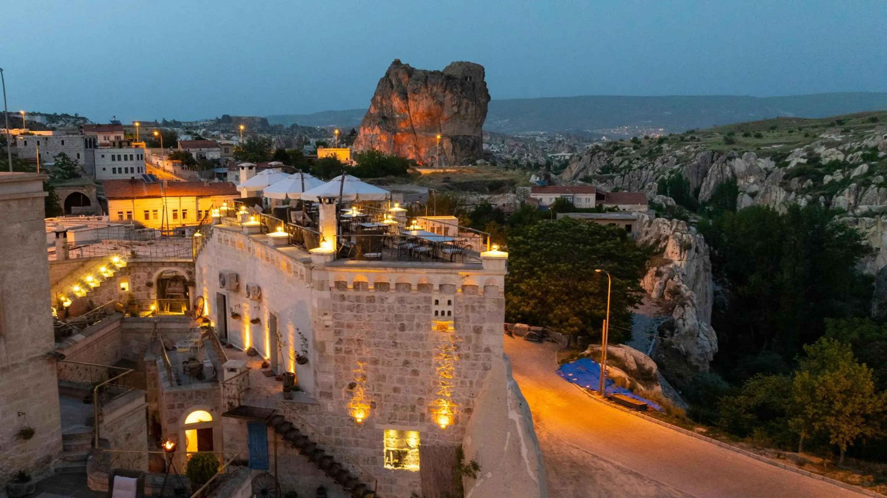 Property building in Tafoni Houses Cave Hotel