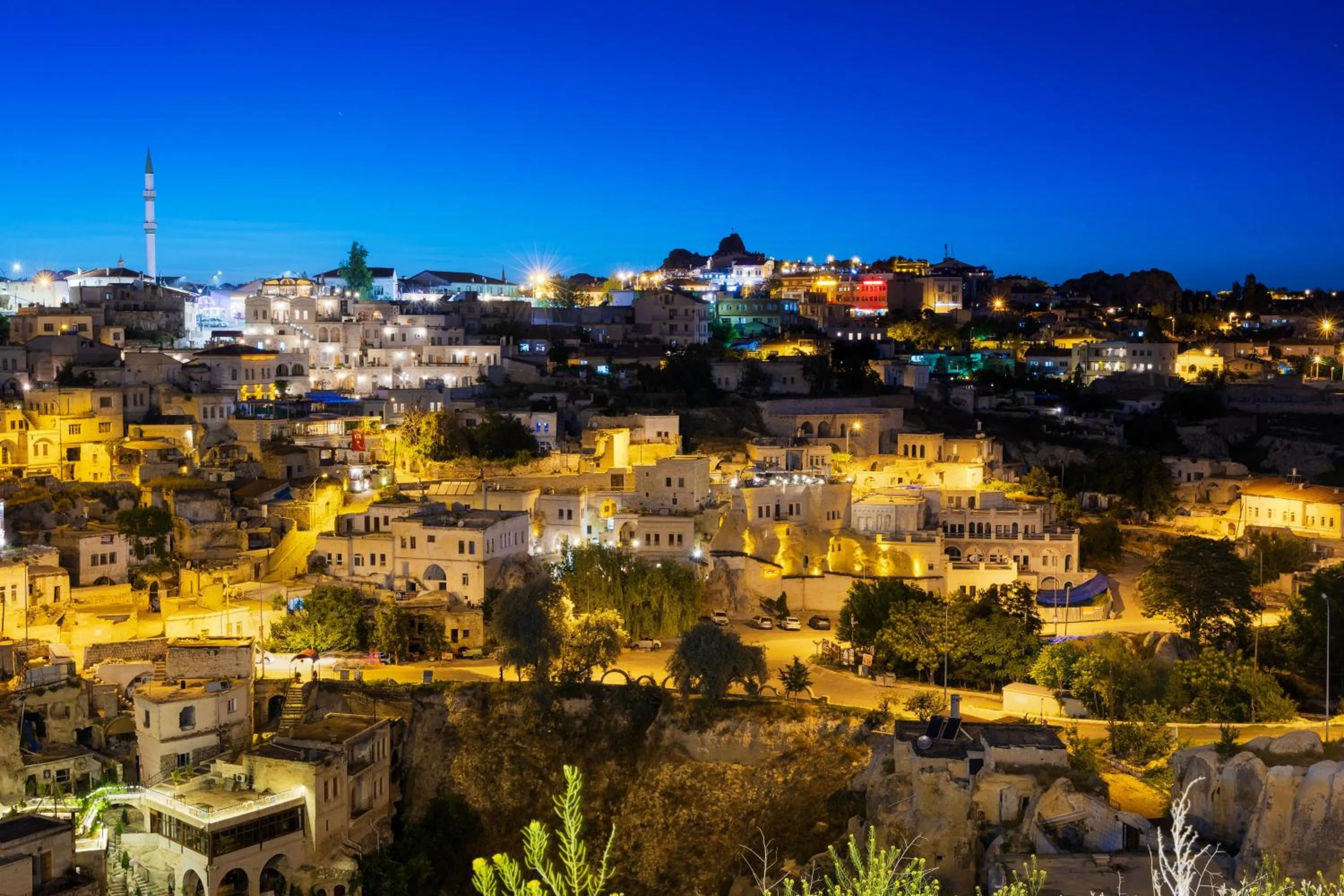 Bird's eye view in Tafoni Houses Cave Hotel
