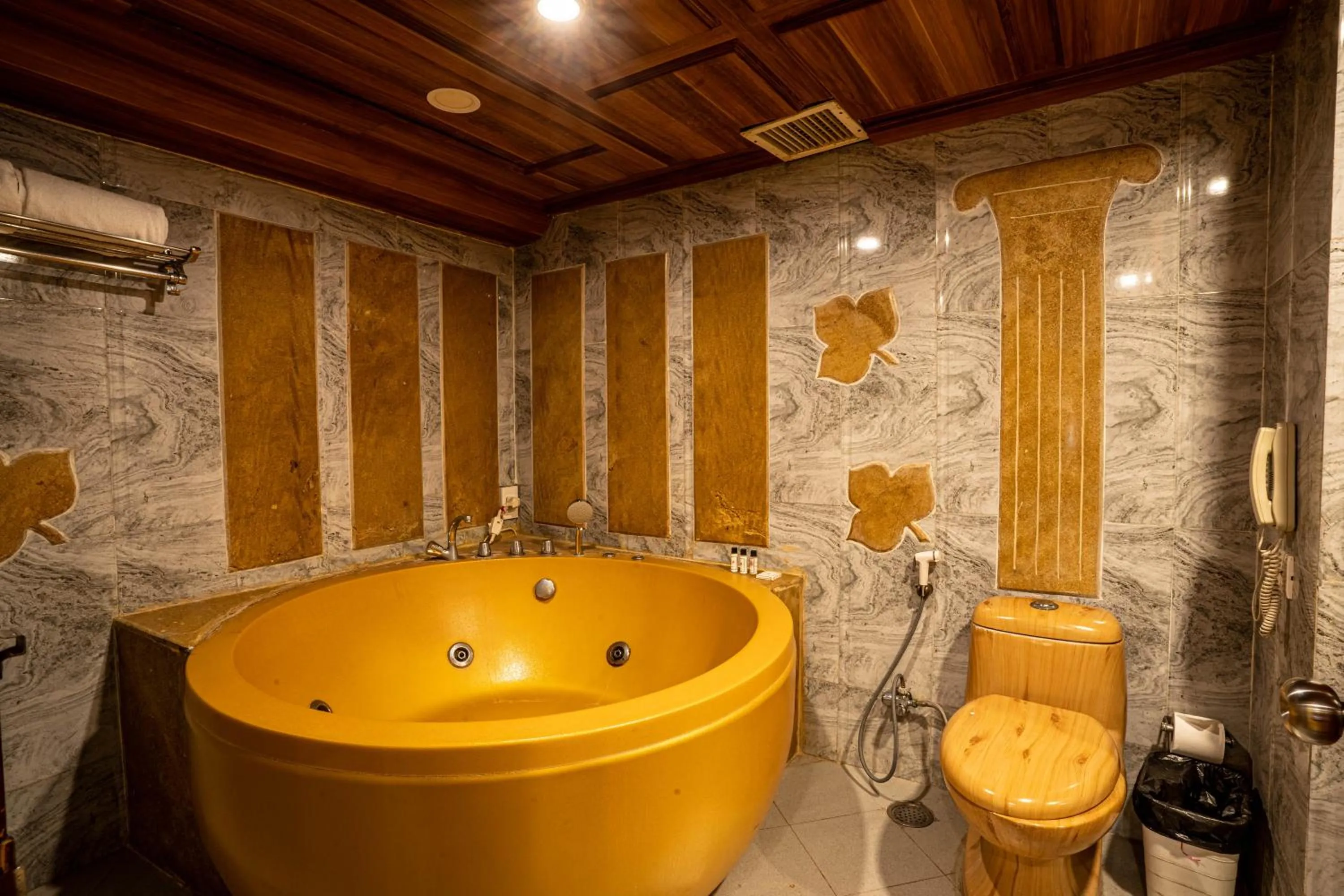 Bathroom in Chokhi Dhani The Palace Hotel