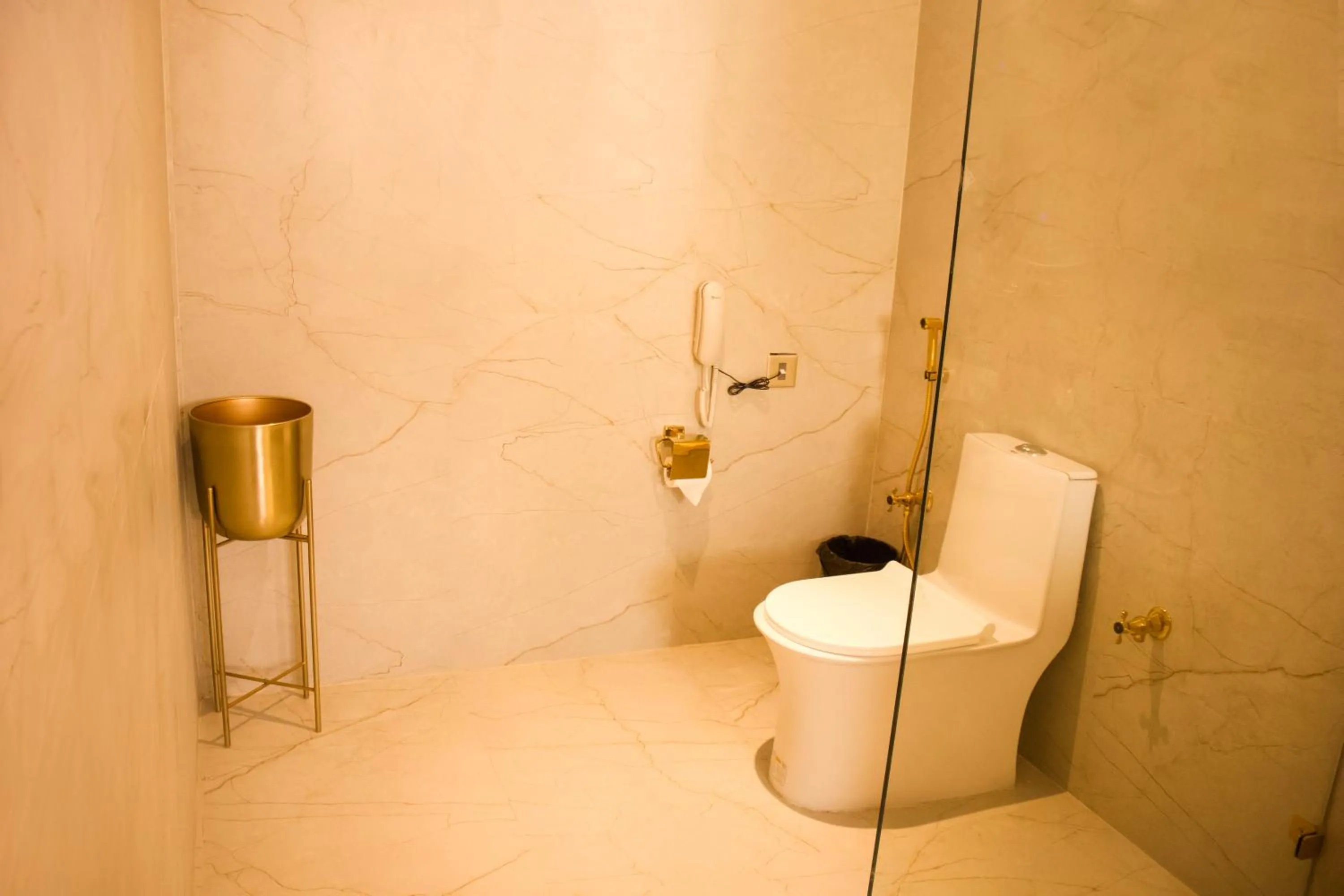 Bathroom in Chokhi Dhani The Palace Hotel