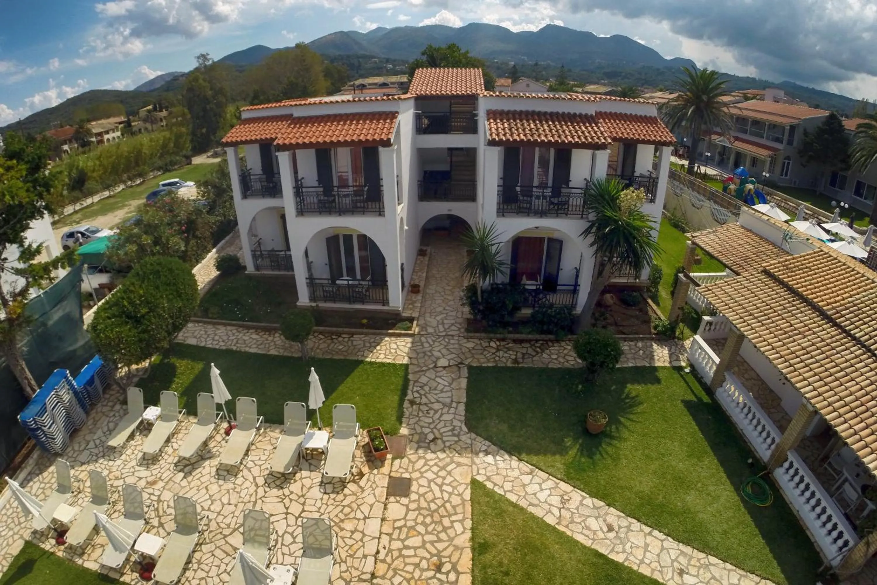 Bird's eye view in Filorian Hotel Apartments