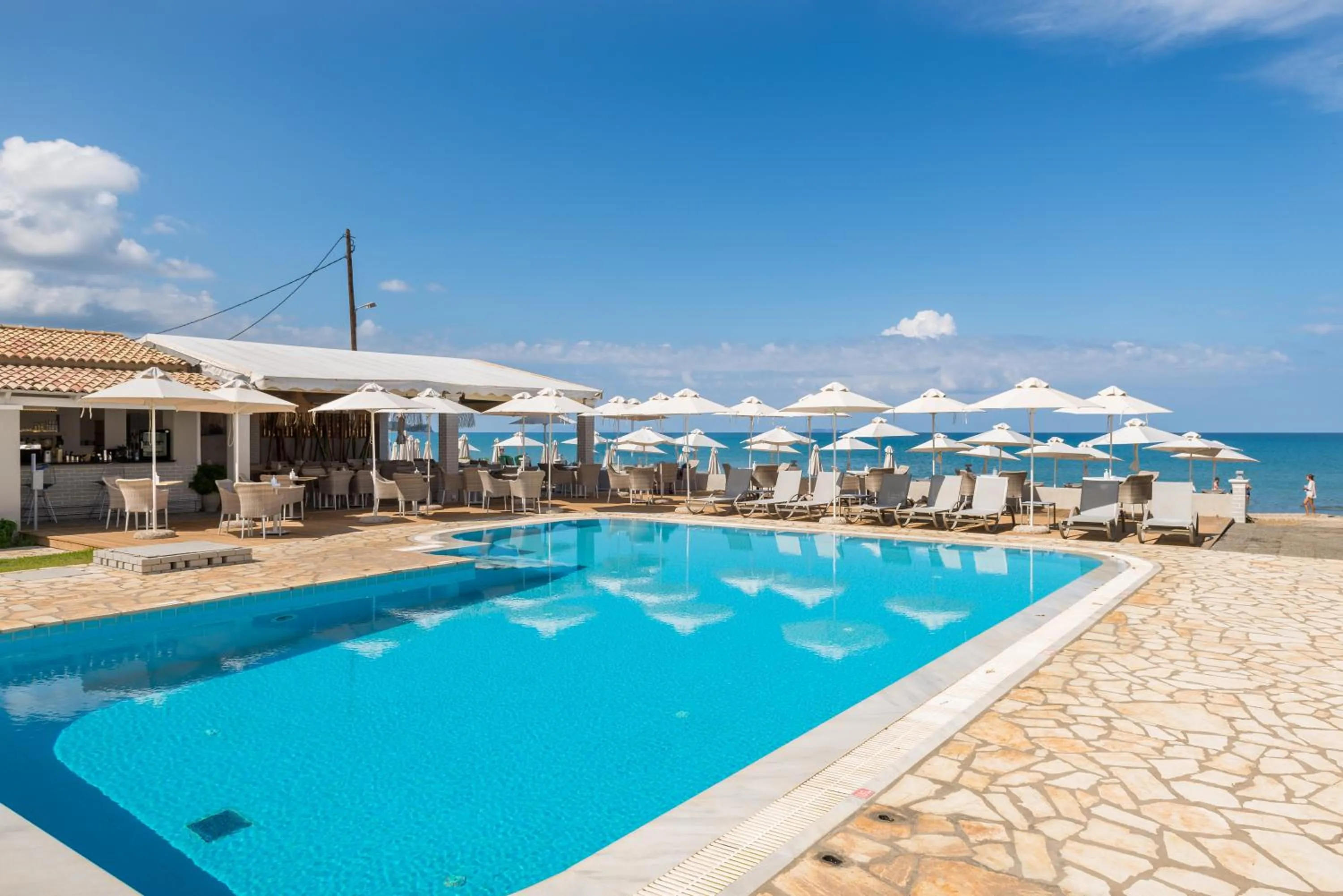 Property building in Filorian Hotel Apartments