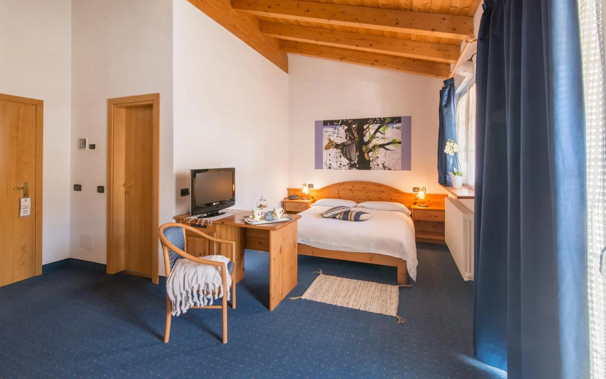 Bed in Sport Hotel Alpina