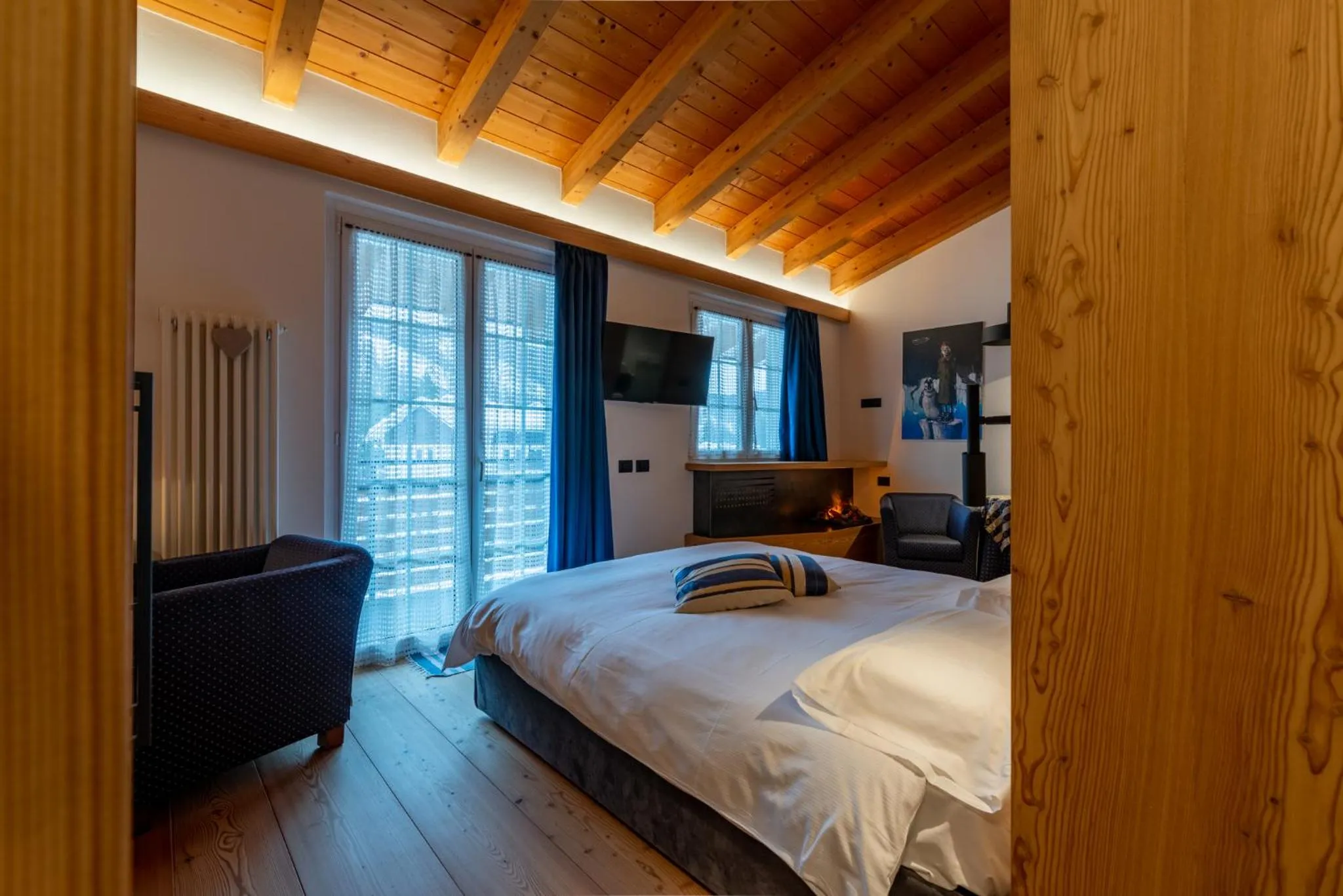 Bed in Sport Hotel Alpina