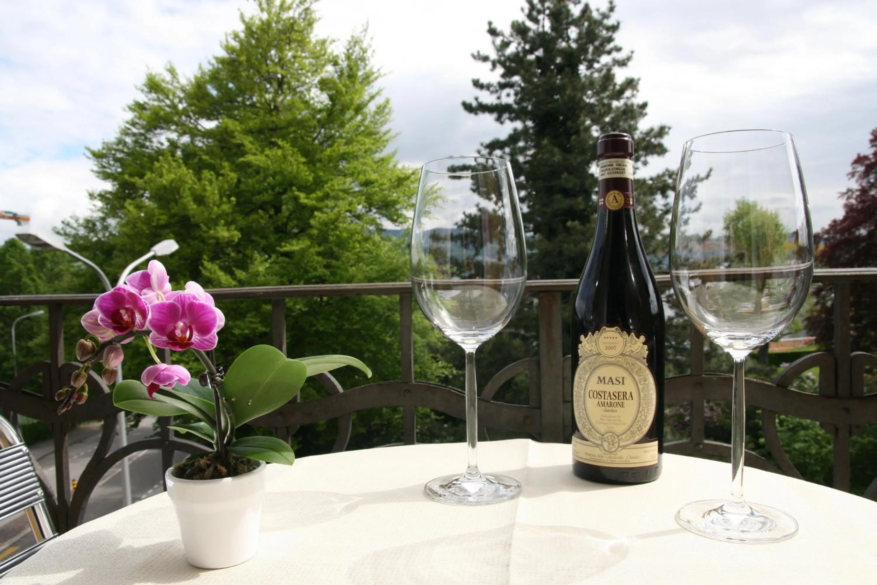 Balcony/Terrace in Hotel Glärnisch Hof