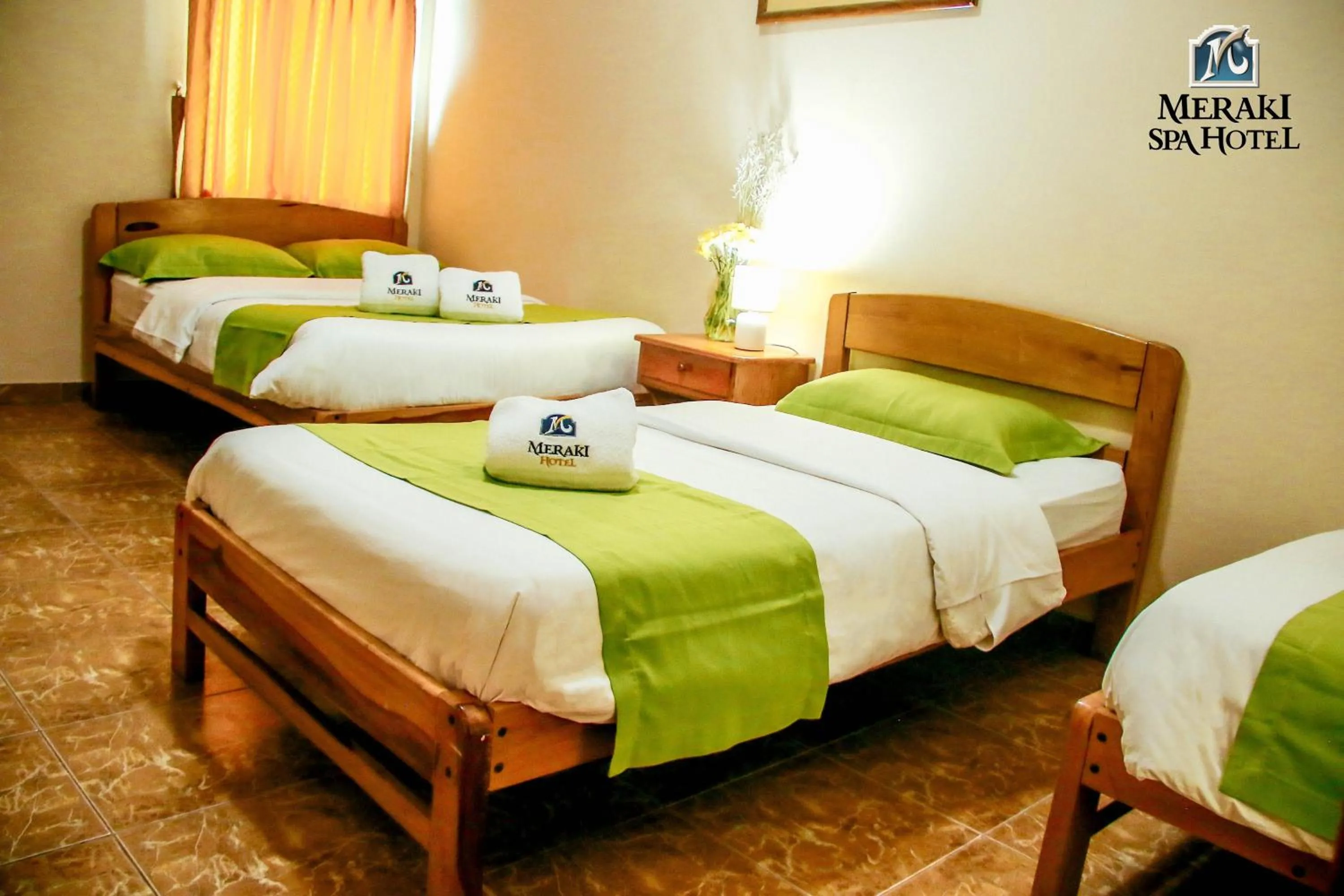 Bed in Meraki Hotel