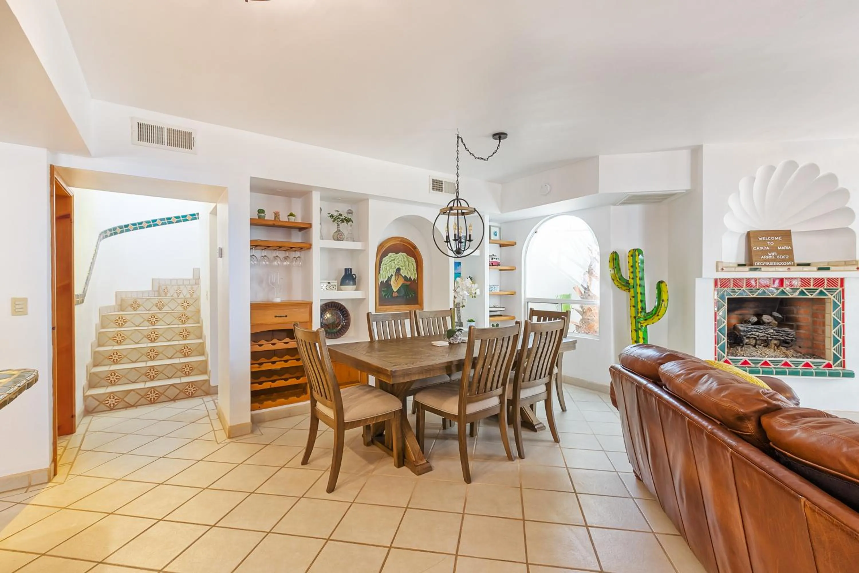 Dining area in Casita de Maria by Kivoya