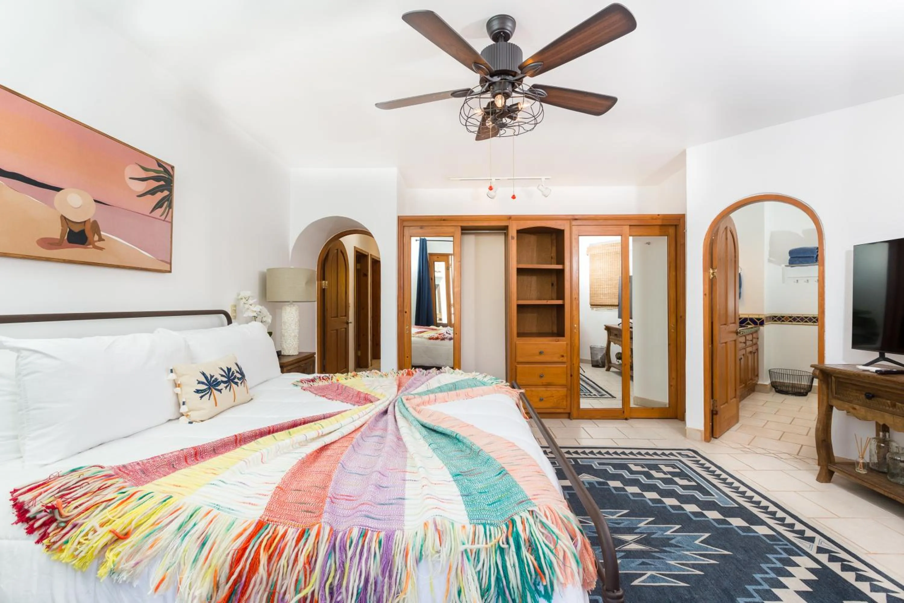 Bed in Casita de Maria by Kivoya