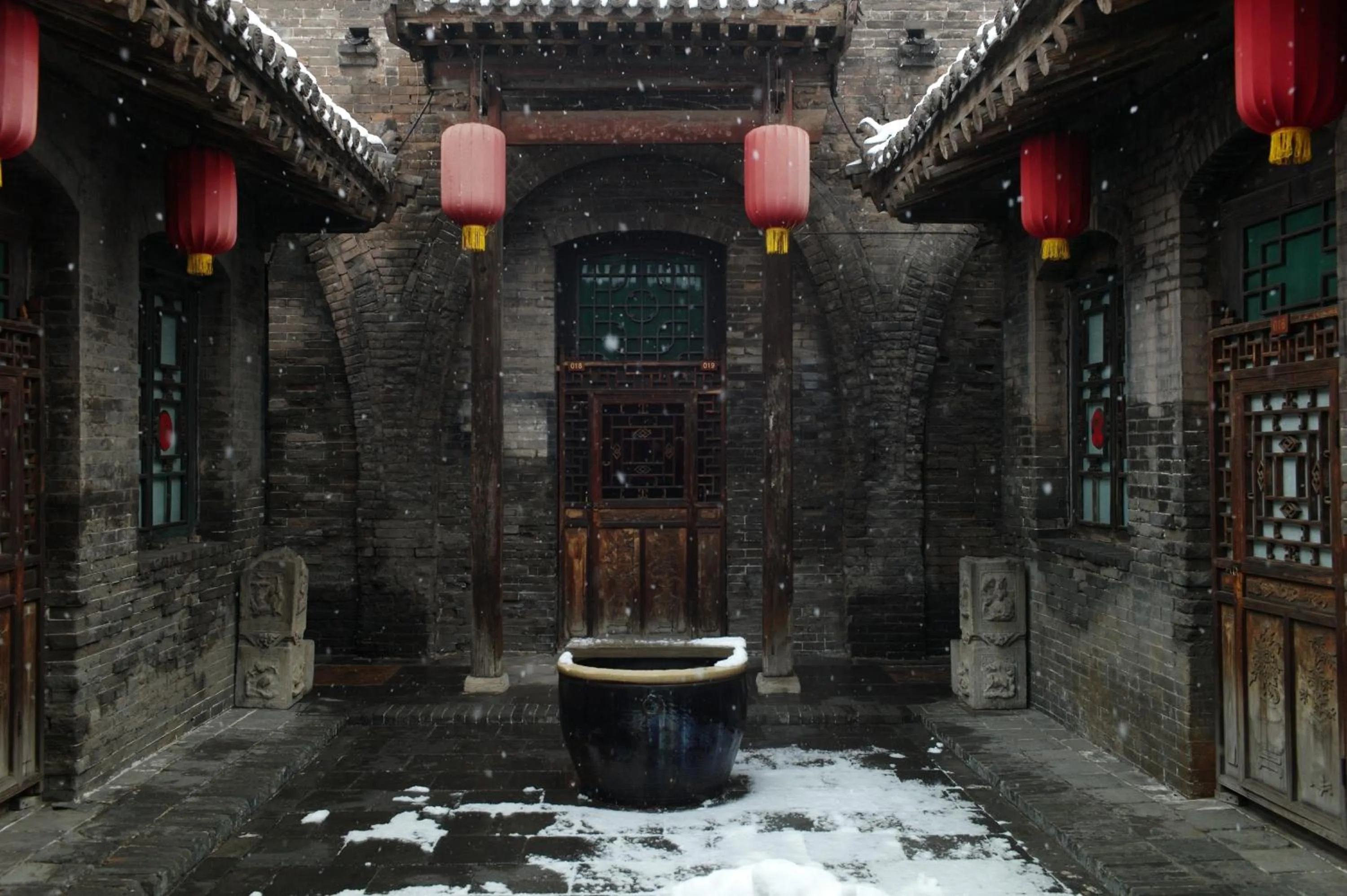 Property building in Pingyao Yide Hotel