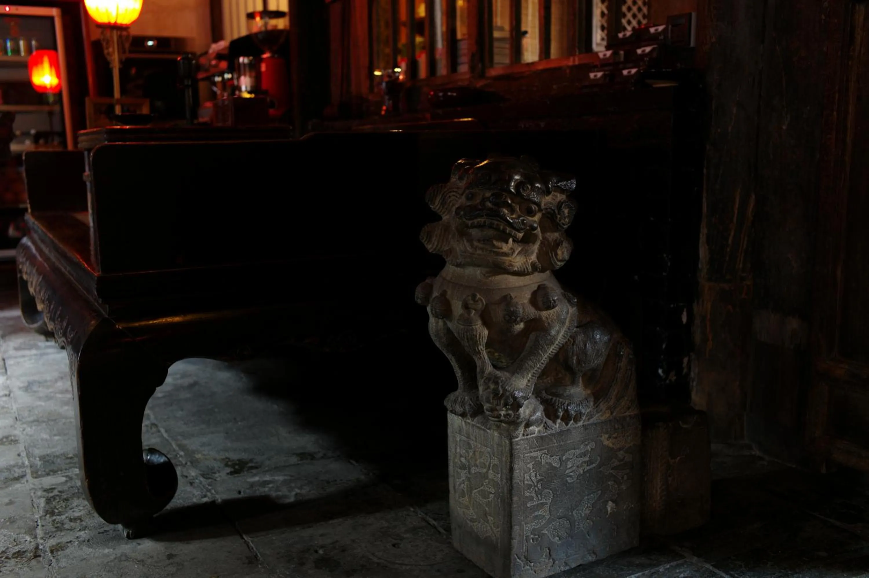 Decorative detail in Pingyao Yide Hotel