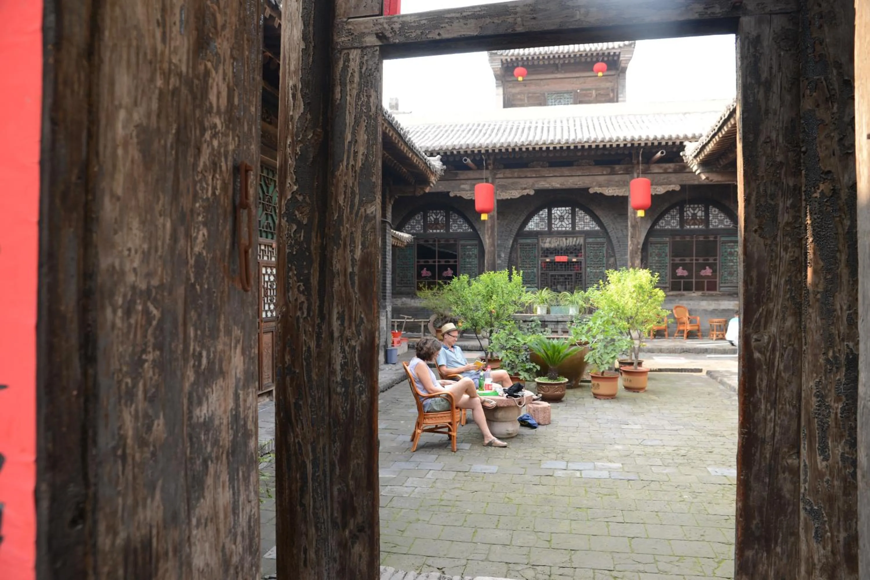 Property building in Pingyao Yide Hotel