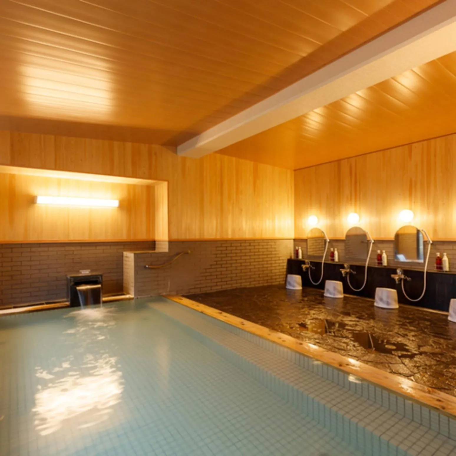 Hot Spring Bath in Umemura Ryokan Uguisutei