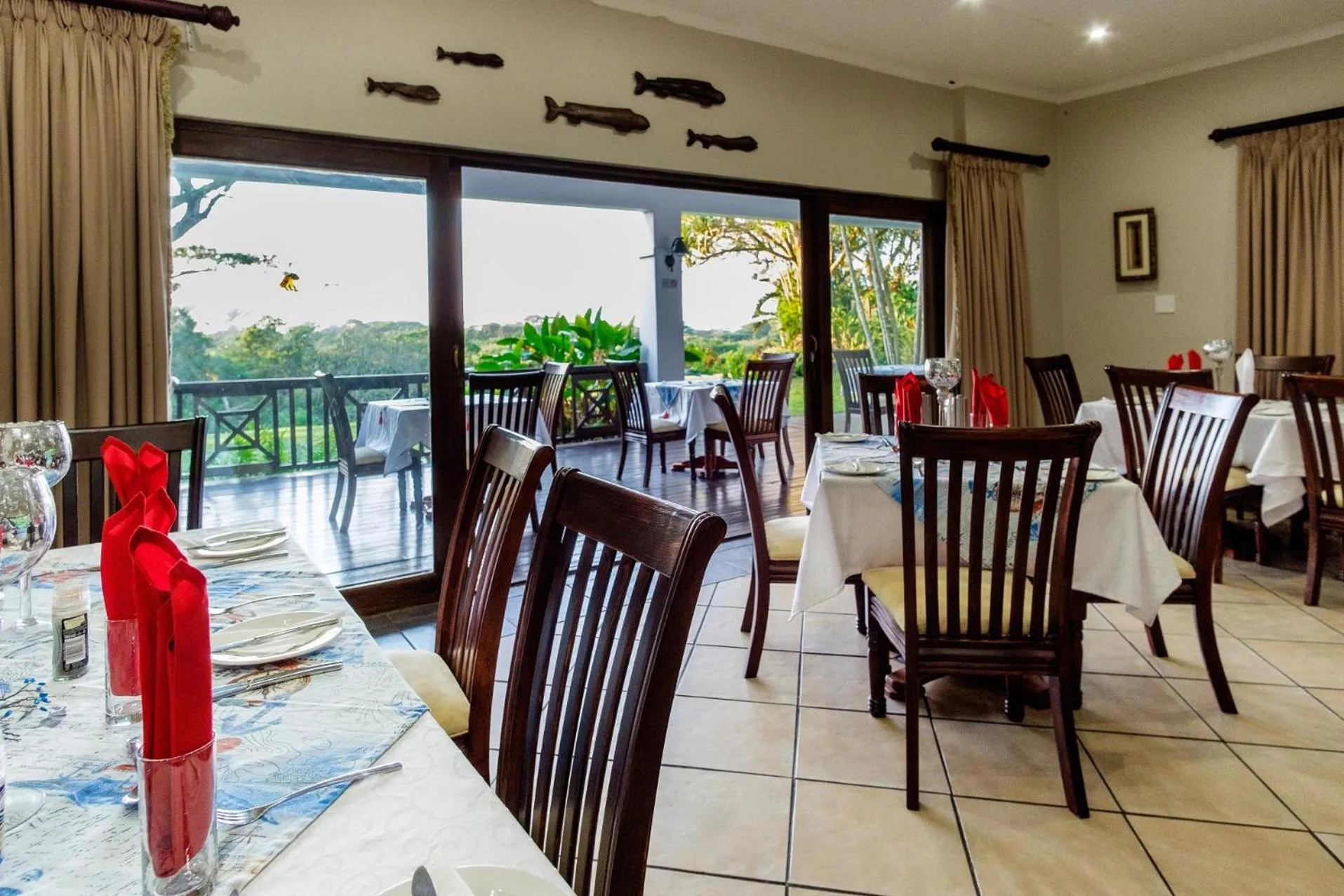 Restaurant/places to eat in St Lucia Eco Lodge