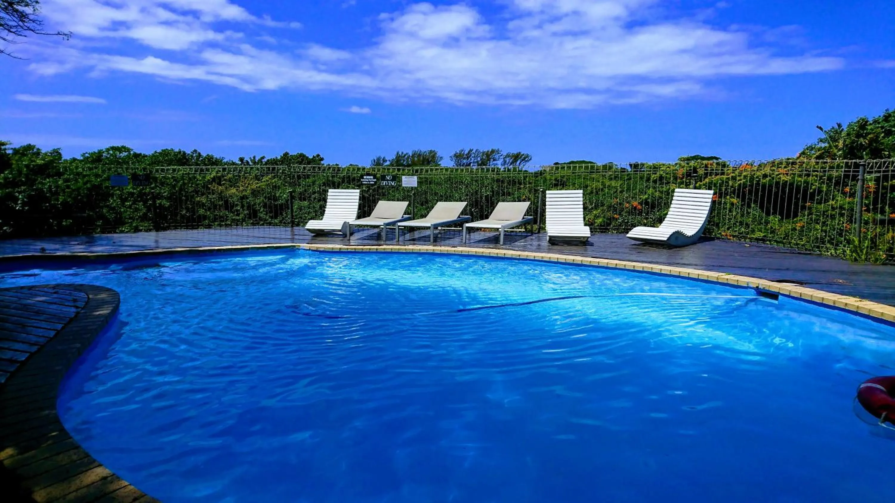 Swimming pool in St Lucia Eco Lodge