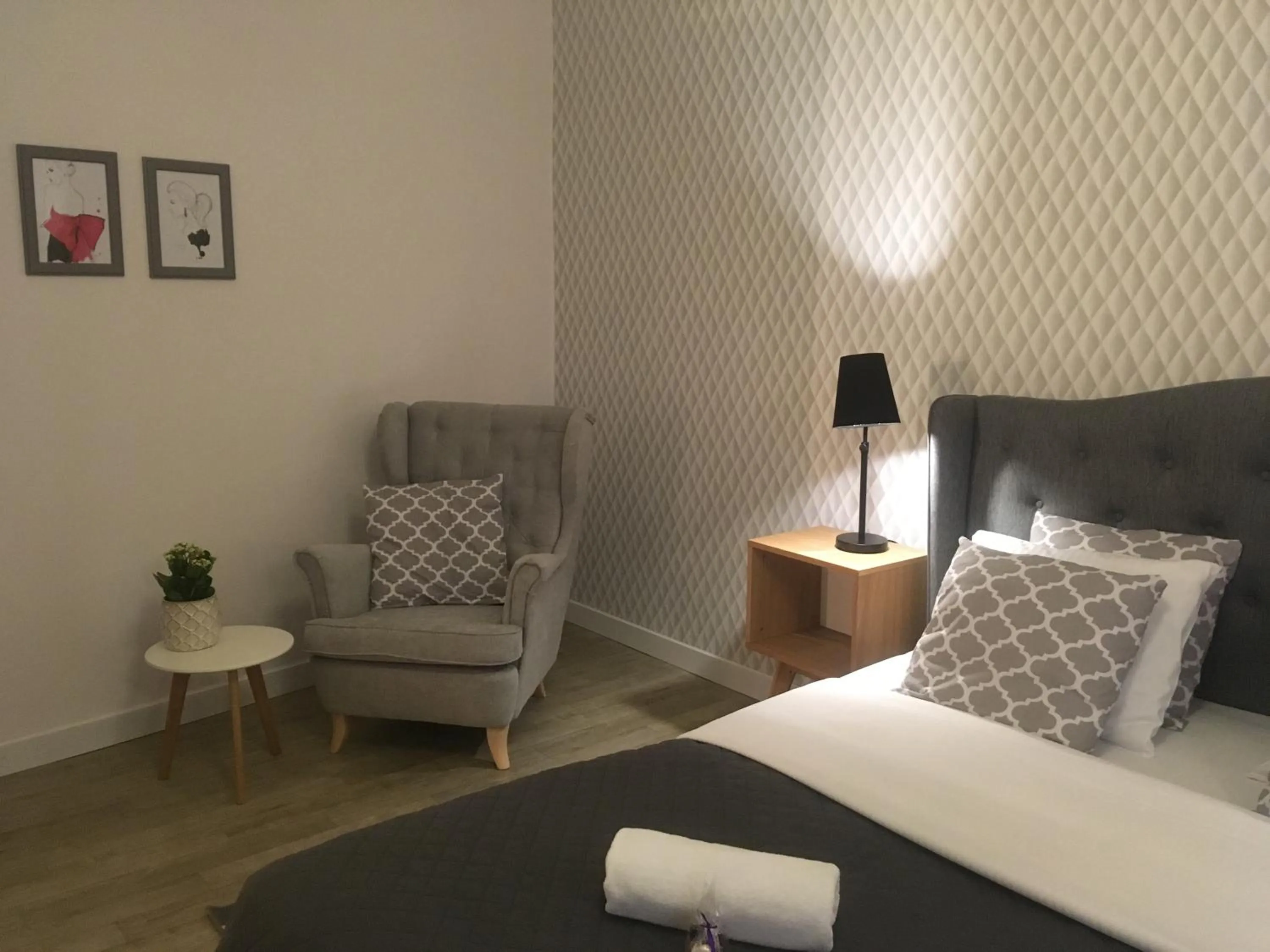 Seating area in Blooms