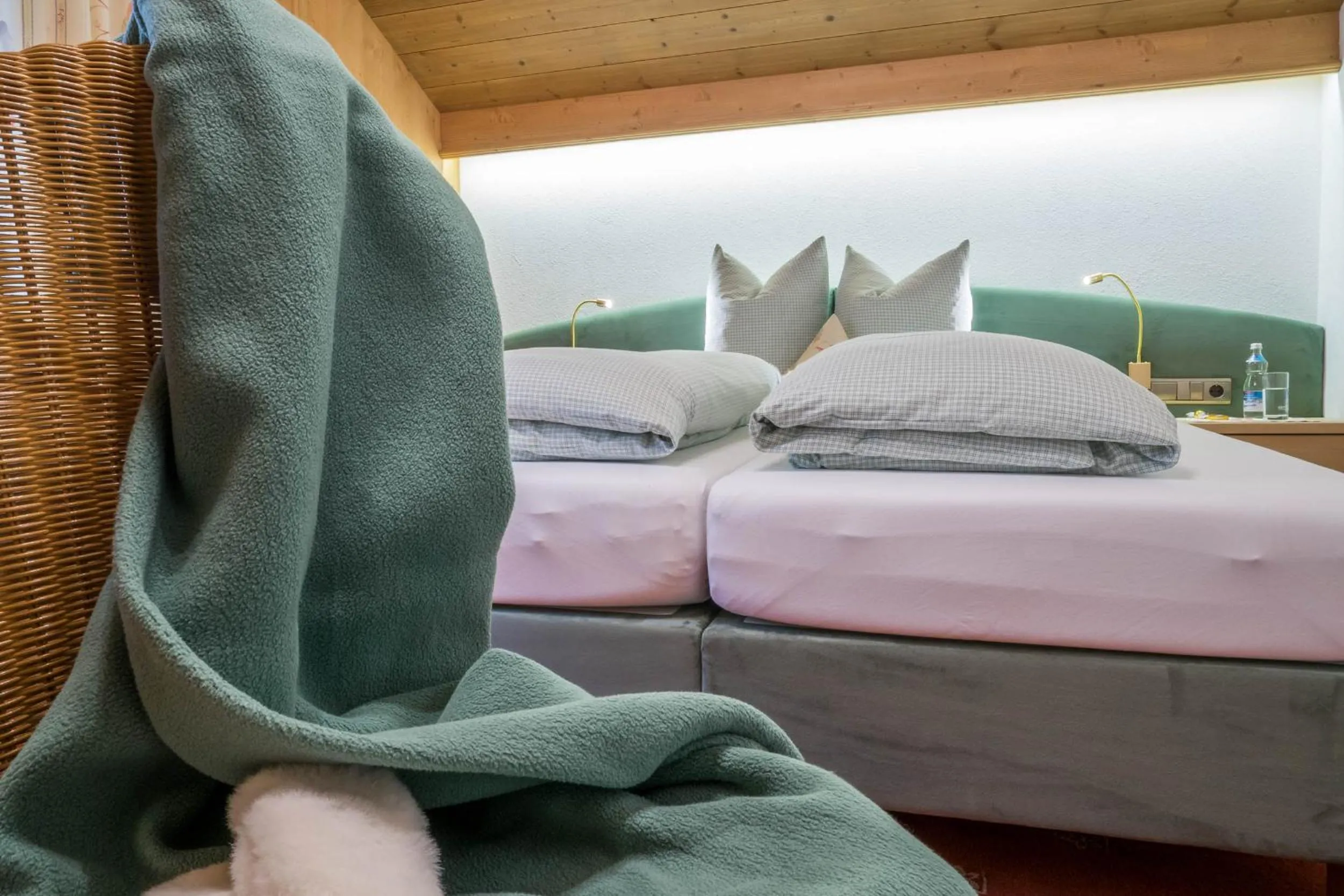 Bed in Aparthotel Gallahaus