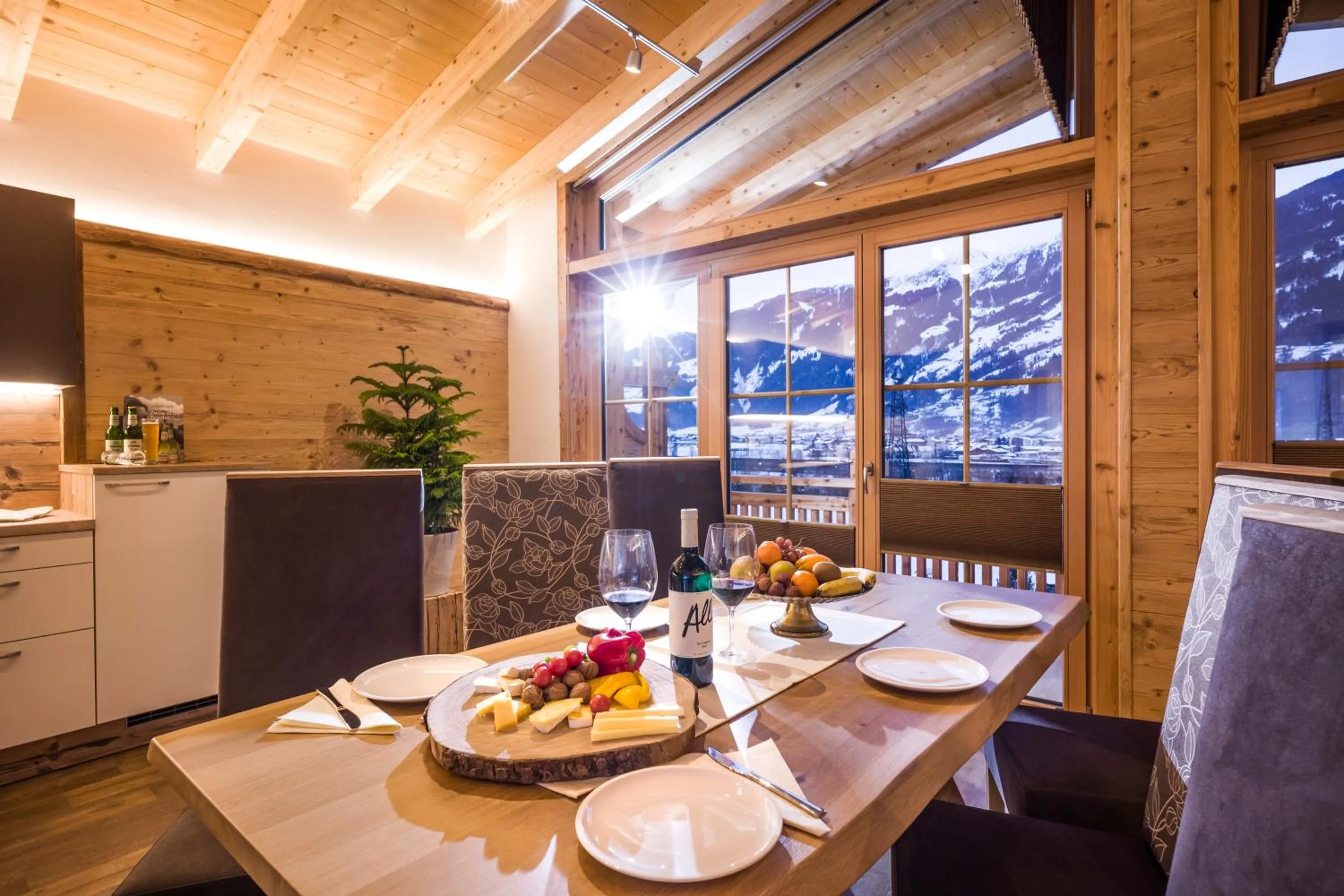 Dining area in Aparthotel Gallahaus