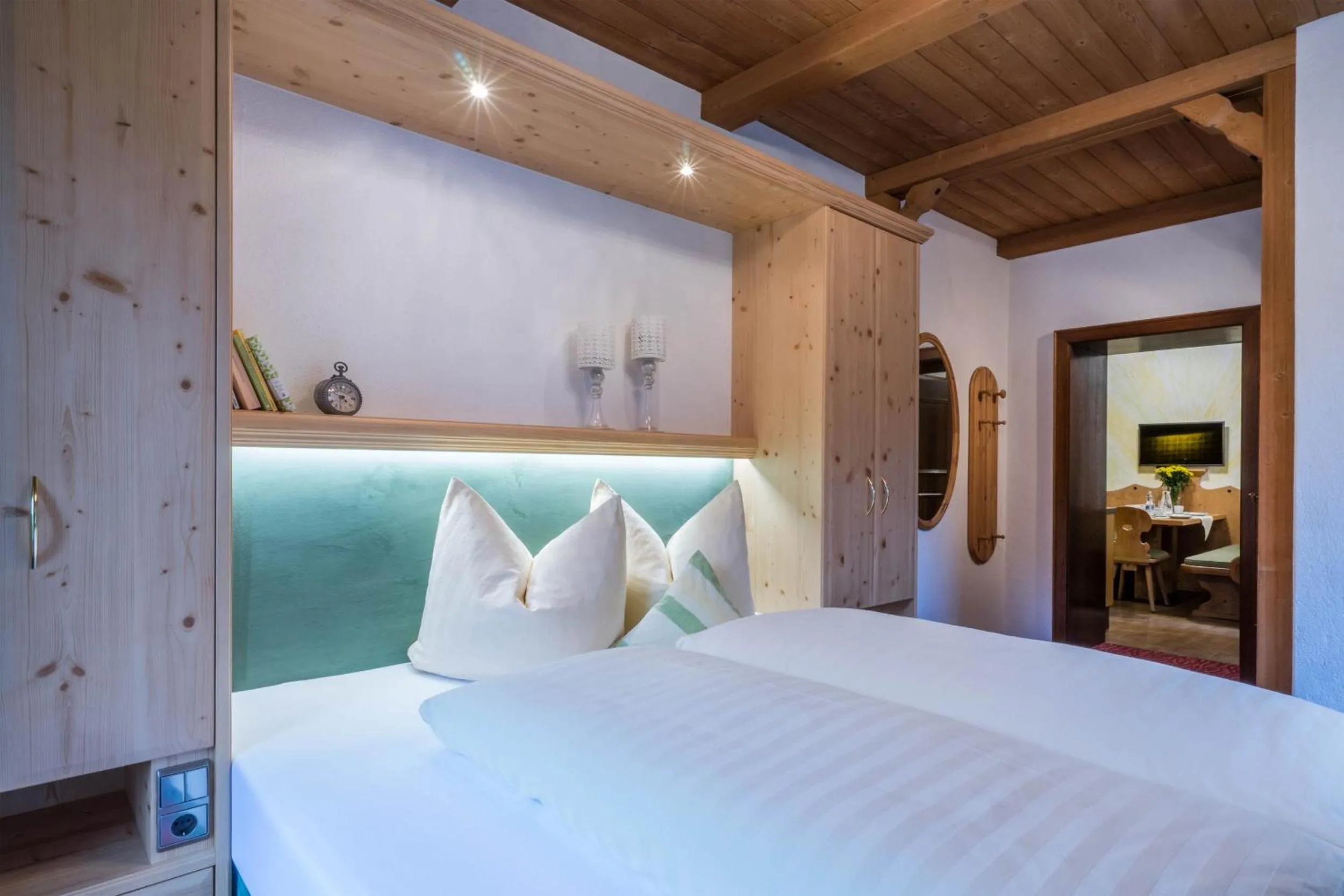 Bed in Aparthotel Gallahaus