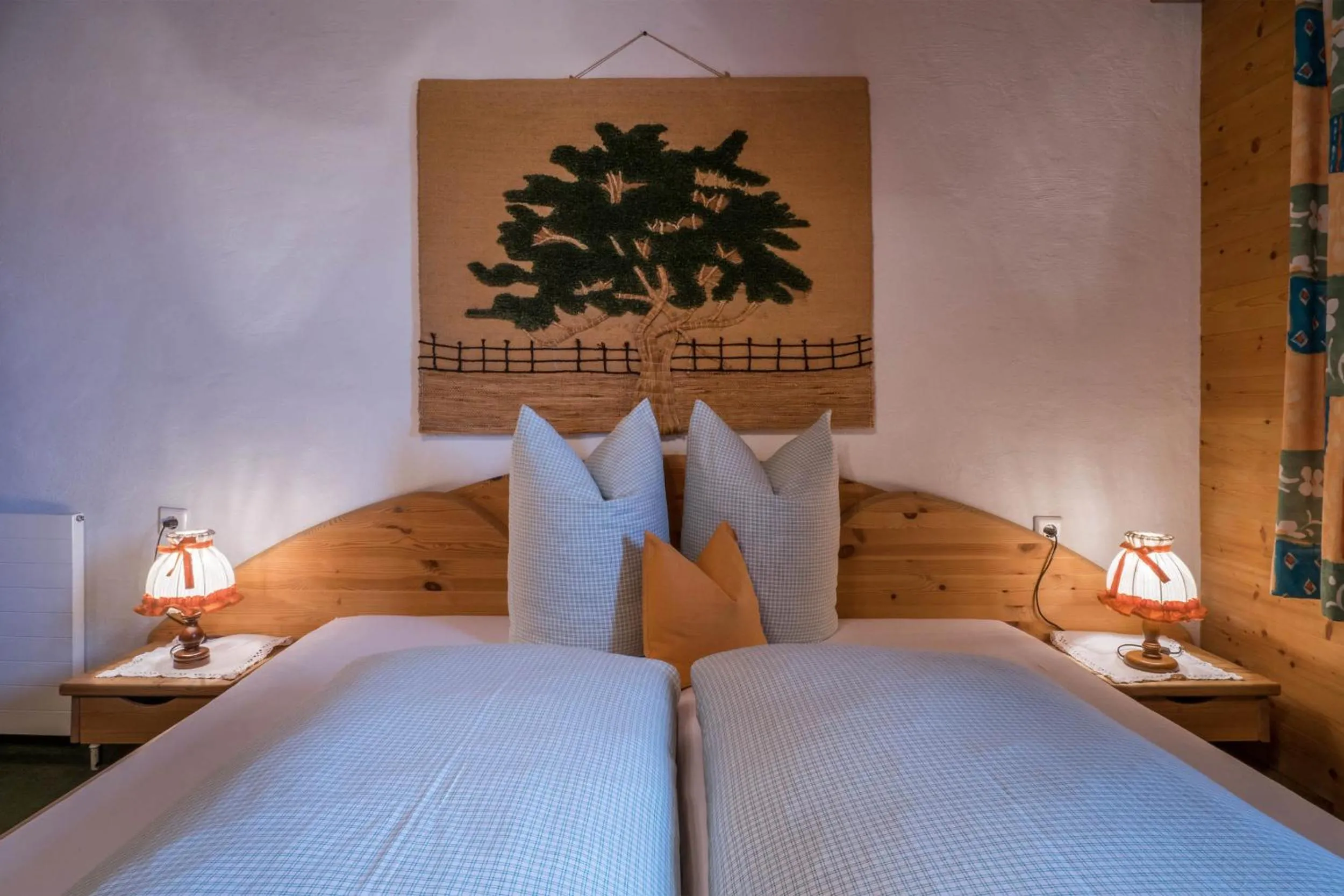 Bed in Aparthotel Gallahaus