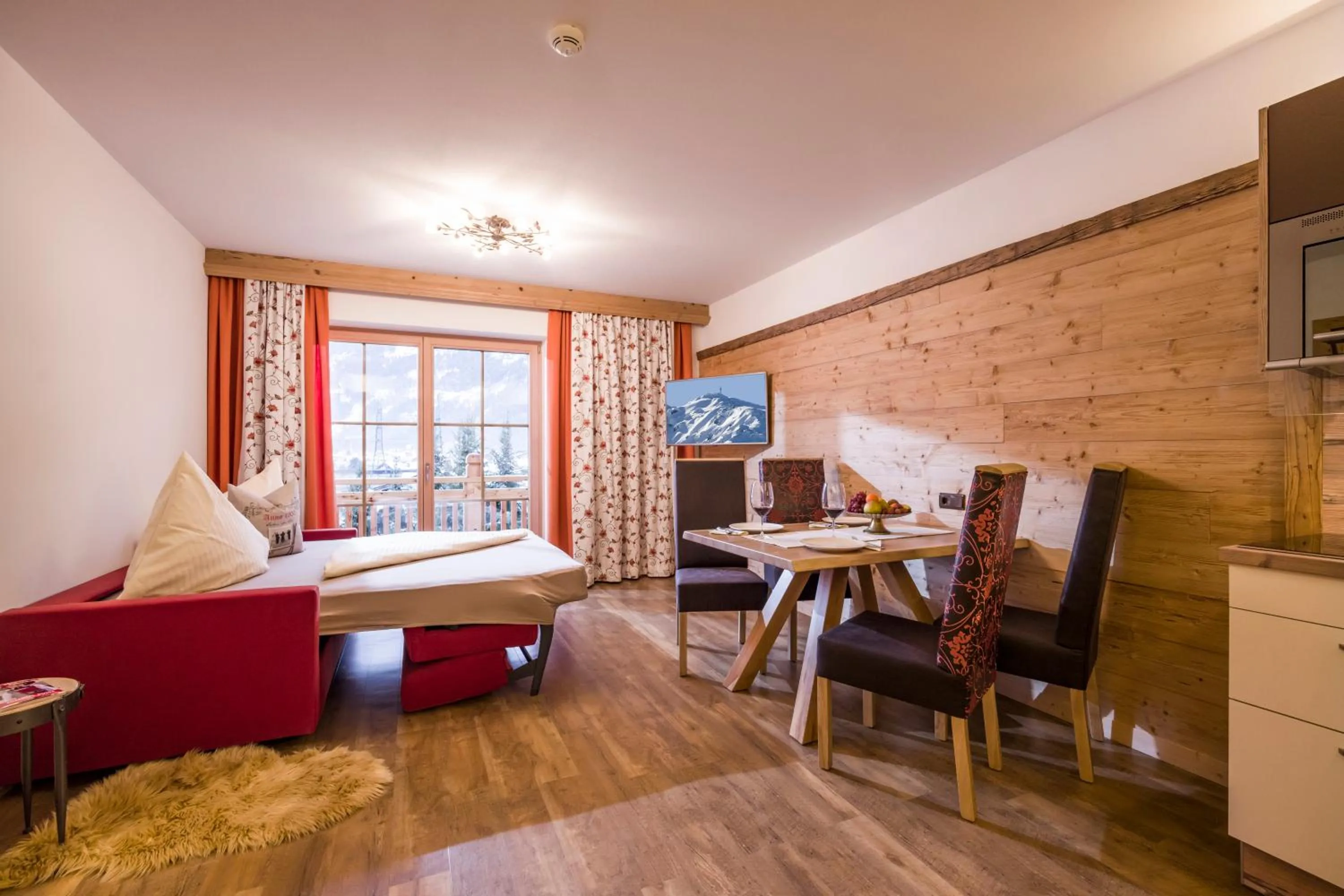 Bed in Aparthotel Gallahaus